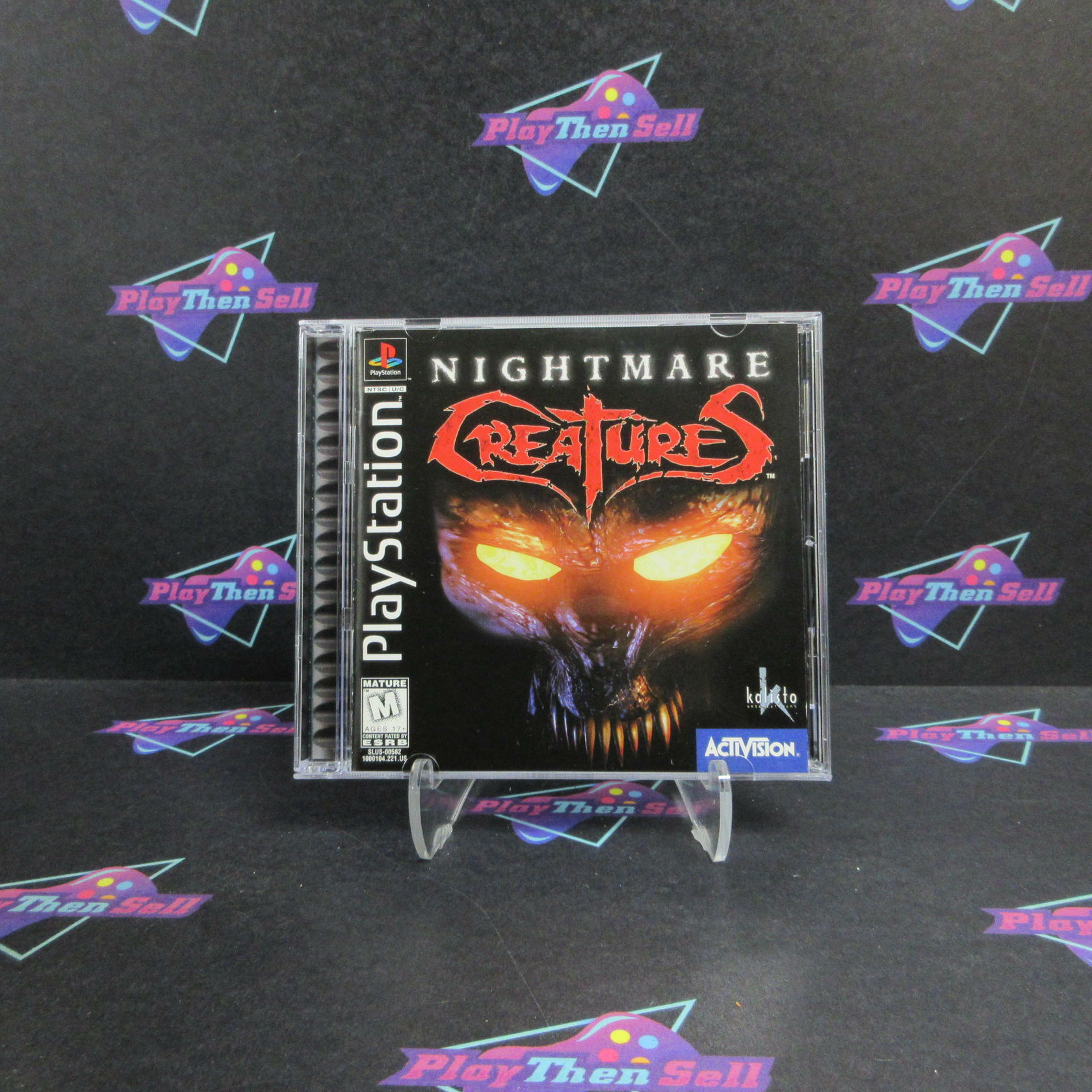 Nightmare Creatures PS1 PlayStation 1 + Reg Card Complete - Excellent