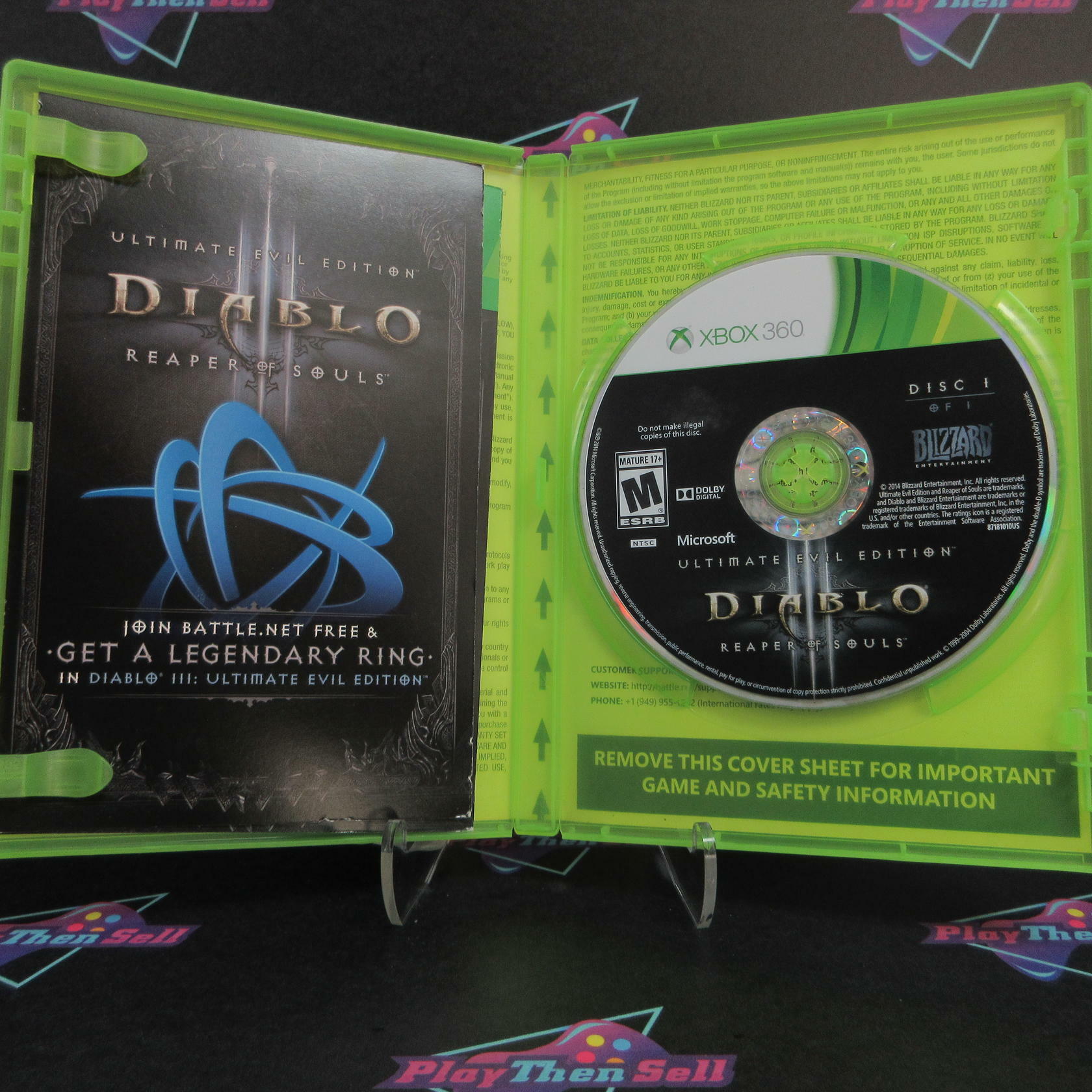 Diablo III Ultimate Evil Edition Xbox 360 Complete - Excellent