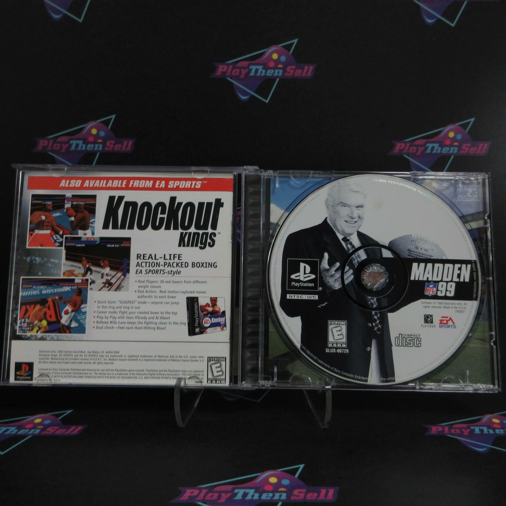 Madden NFL 99 PS1 PlayStation 1 + Reg Card - Like New