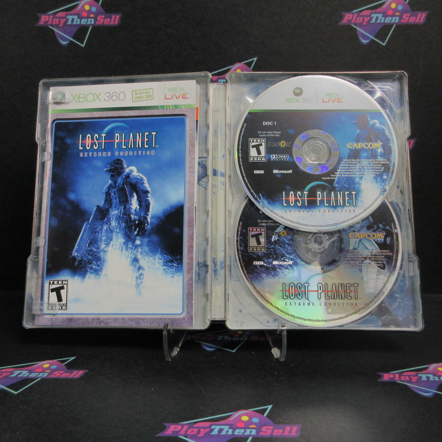 Lost Planet Extreme Condition Collector's Edition Xbox 360 Steelbook - Like New