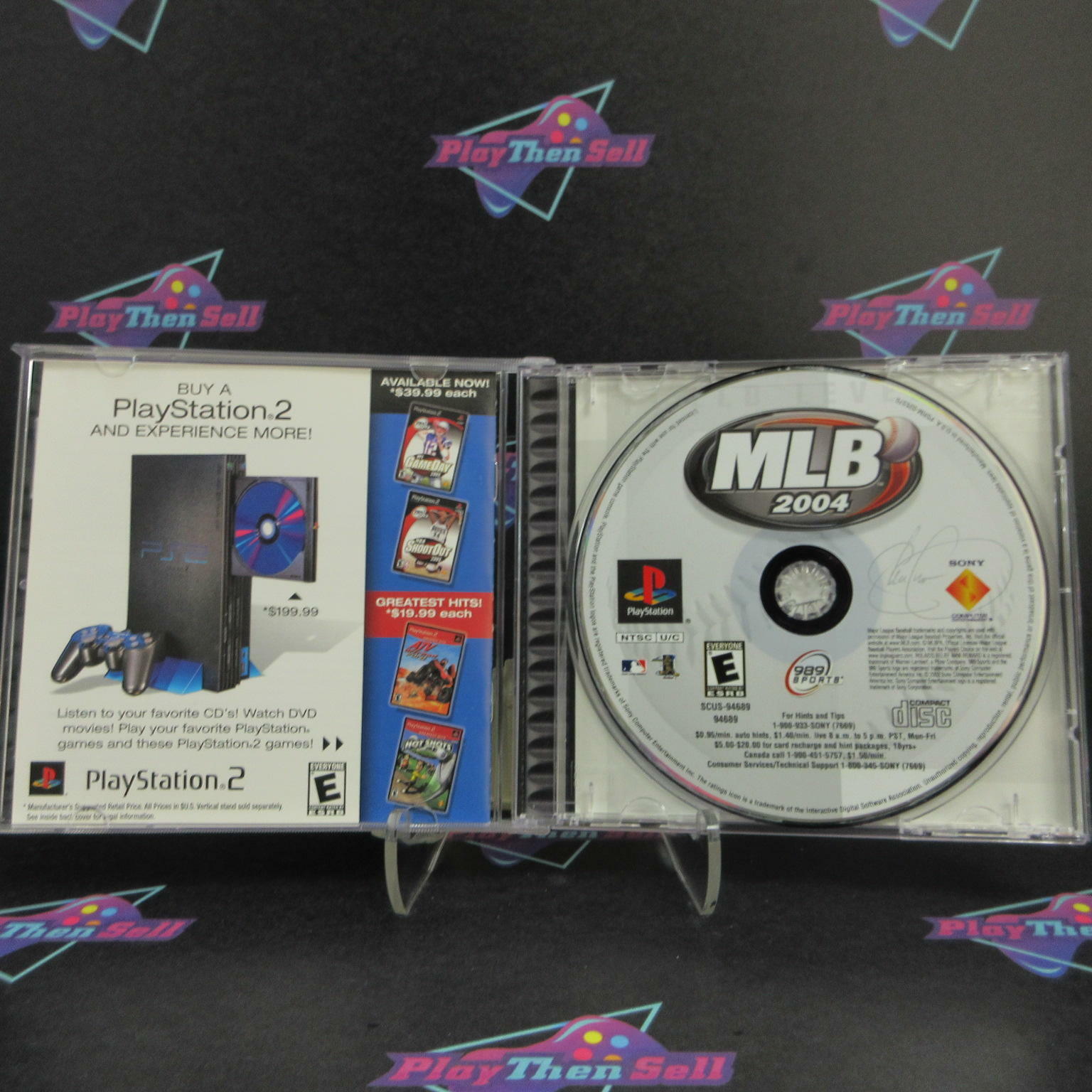 MLB 2004 PS1 PlayStation 1 Complete - Excellent