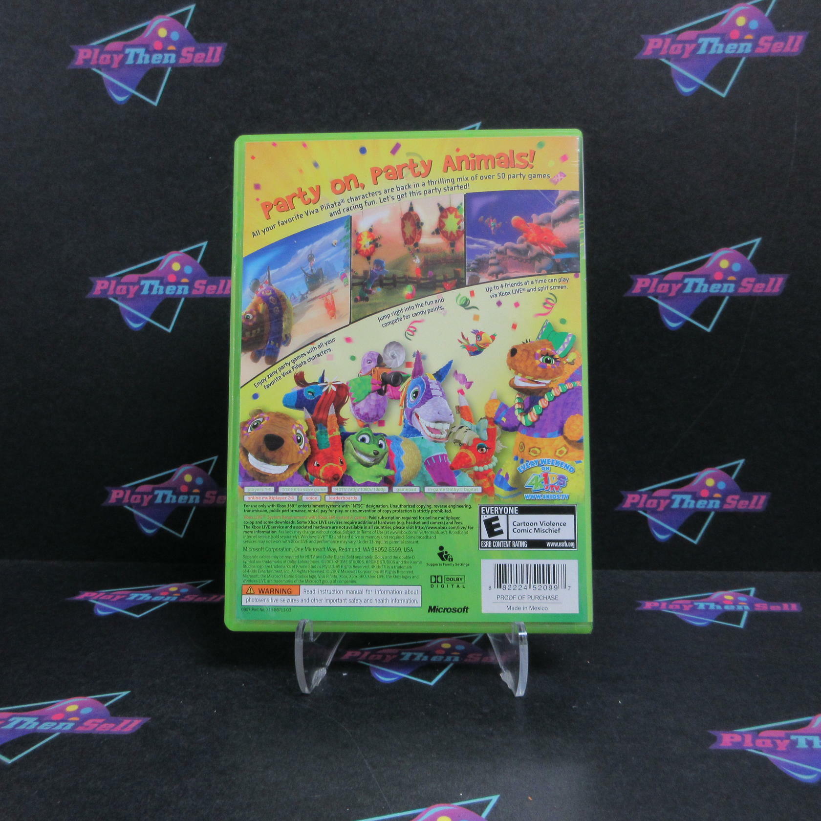 Viva Piñata Party Animals Xbox 360 Complete - Excellent