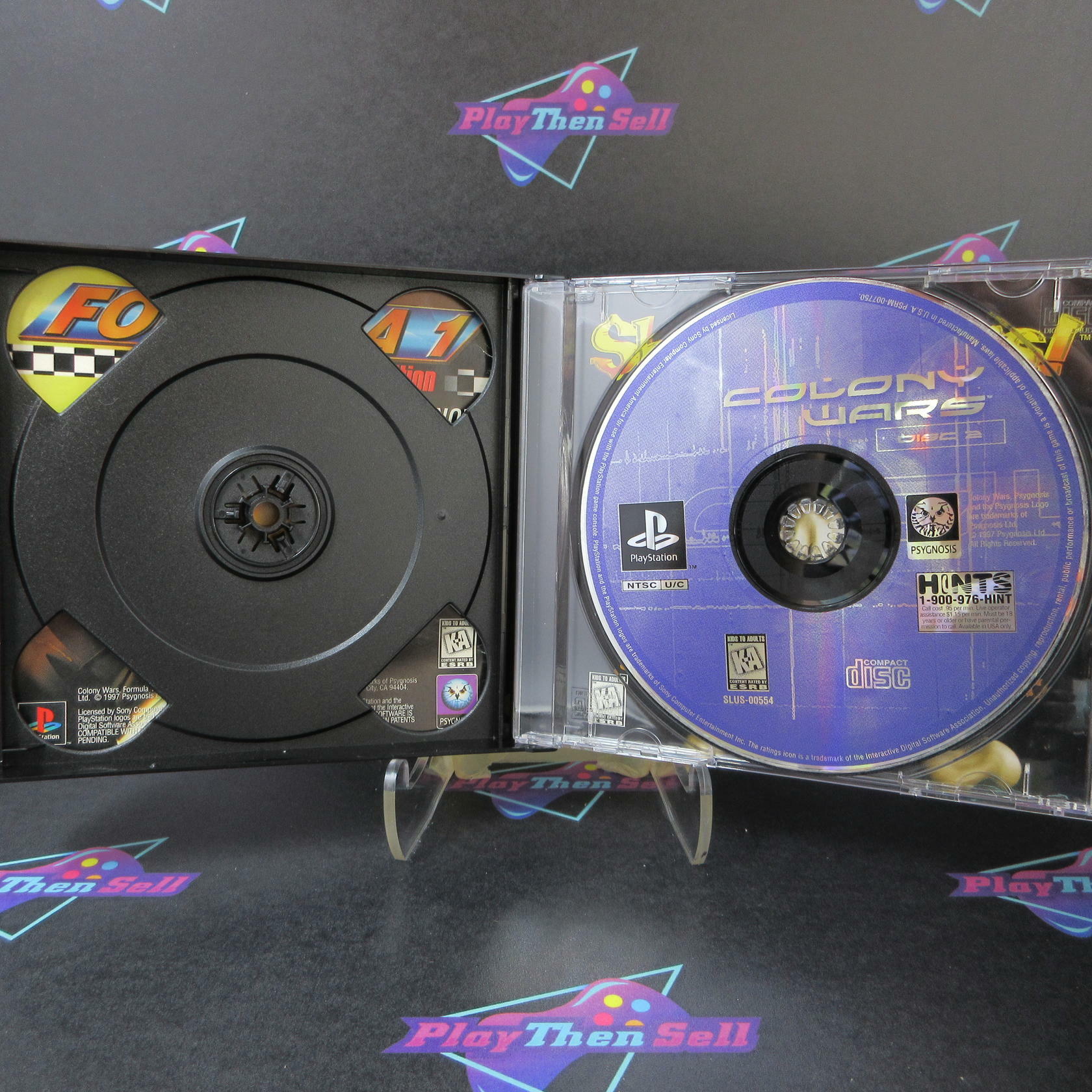 Colony Wars PS1 PlayStation 1 + Reg Card - Like New