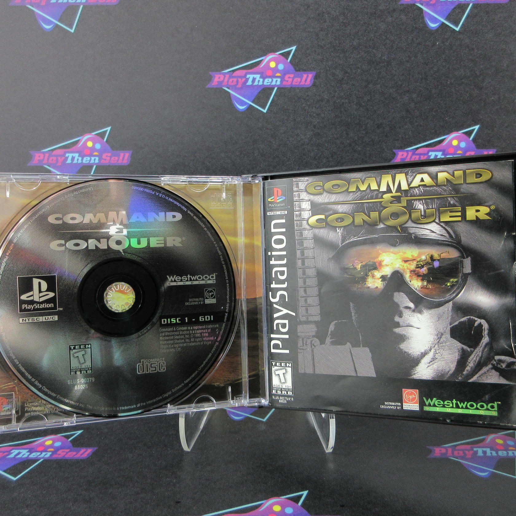 Command & Conquer PS1 PlayStation 1 + Reg Card Complete - Excellent