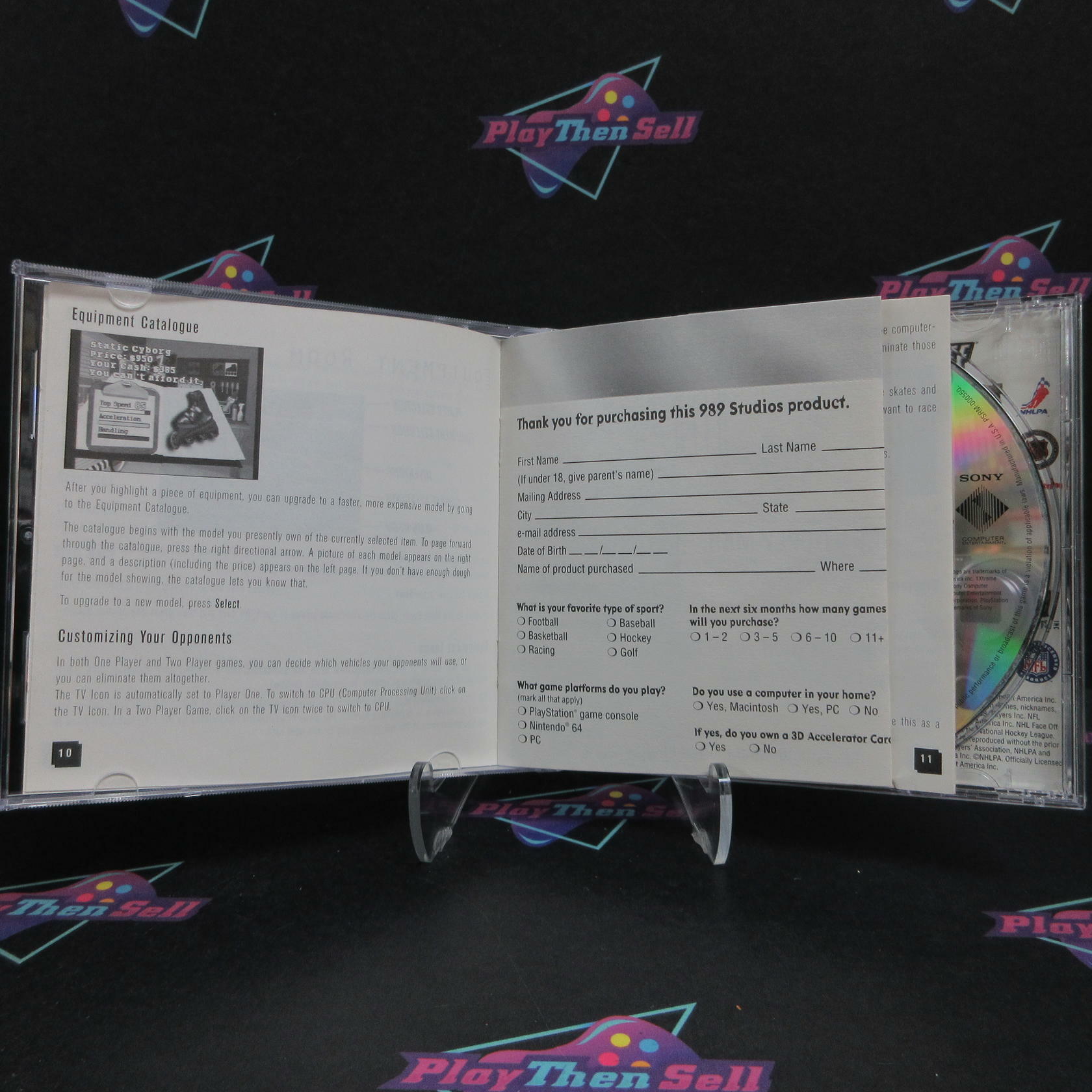 1 Xtreme PS1 PlayStation 1 GH + Reg Card Complete - Refurbished