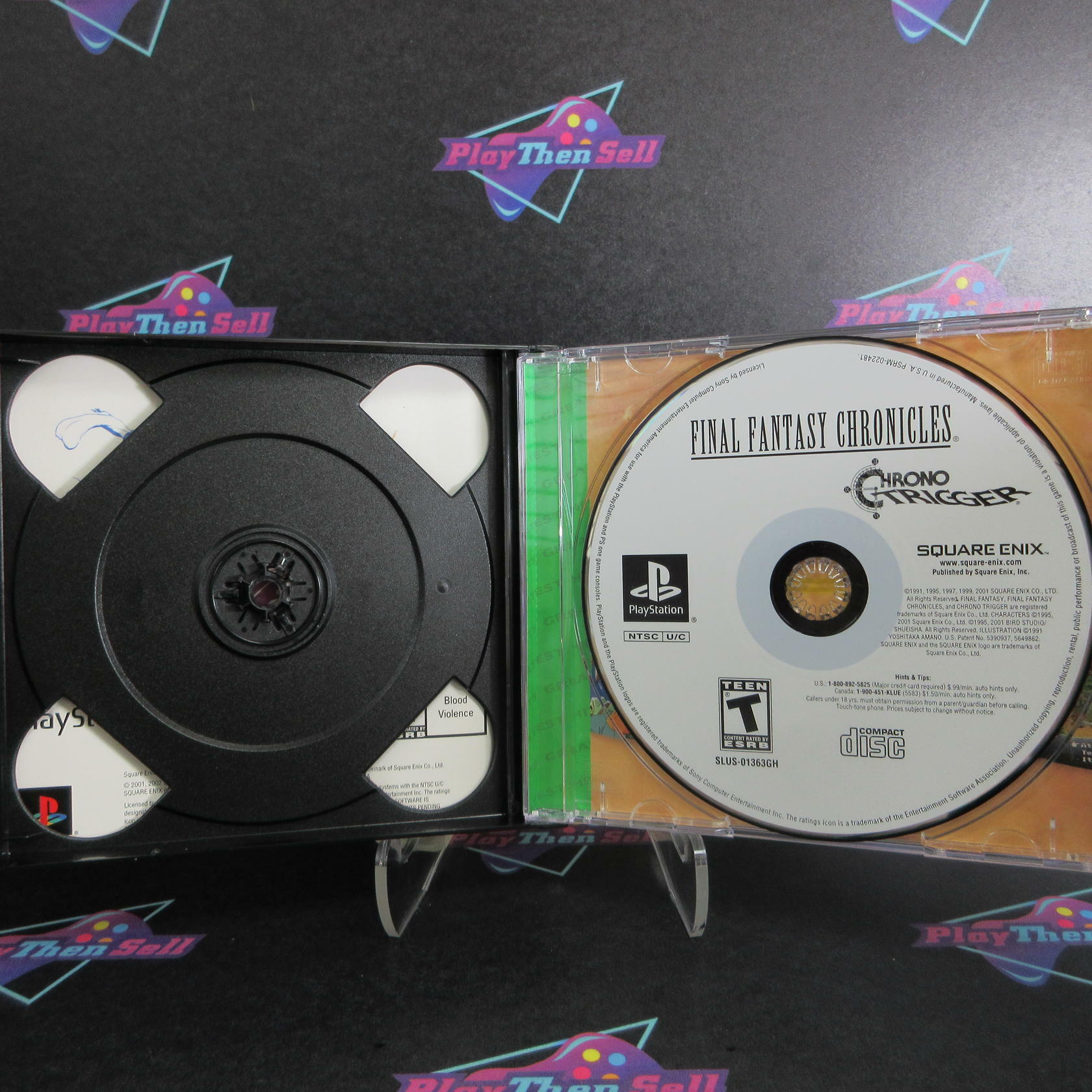 Final Fantasy Chronicles Chrono Trigger + Final Fantasy IV PS1 GH - Excellent