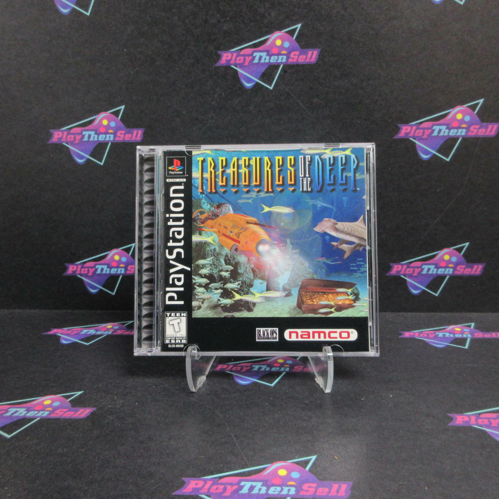 Treasures of Deep PS1 PlayStation 1 Complete - Excellent