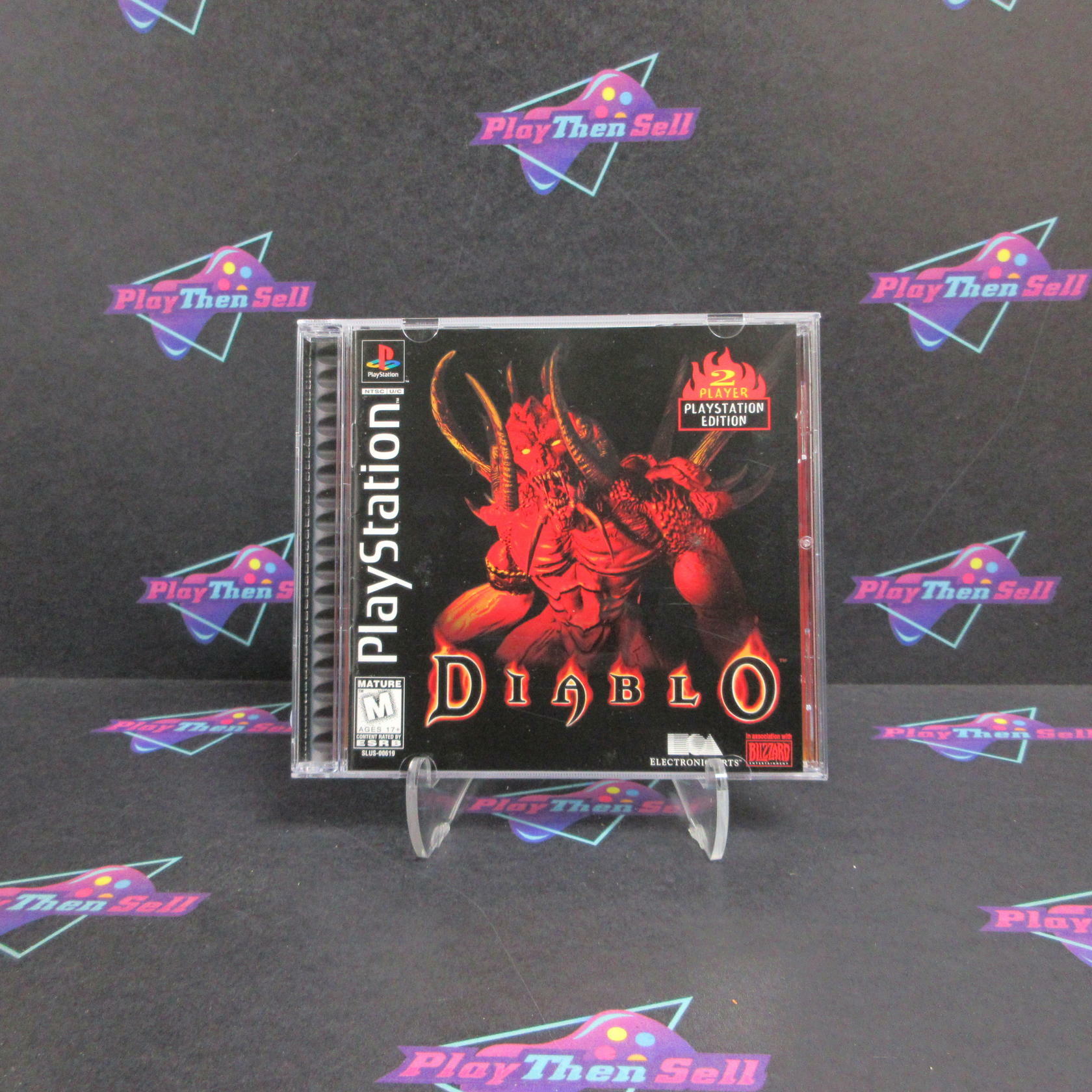 Diablo PS1 PlayStation 1 + Reg Card Complete - Excellent