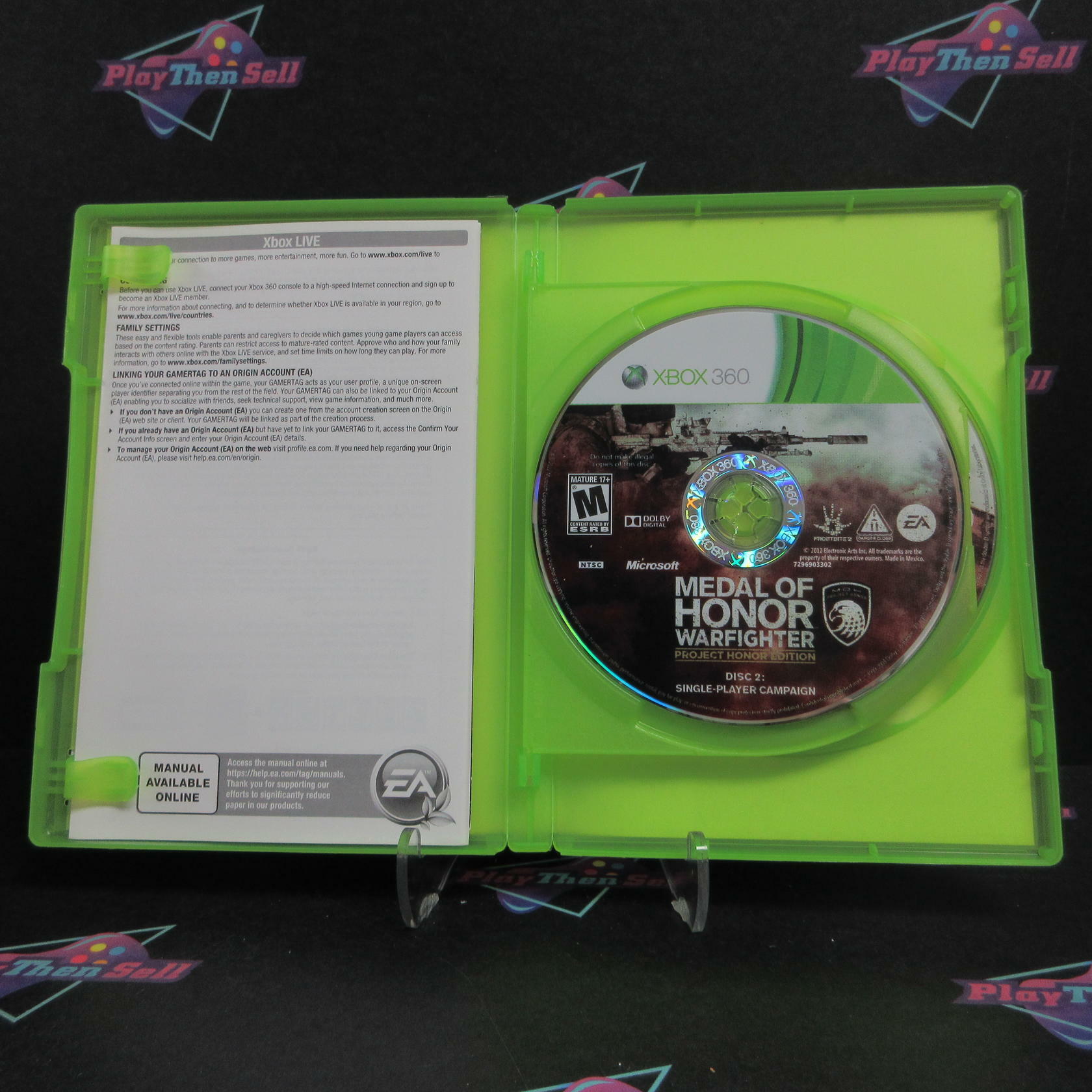 Medal of Honor Warfighter Project Honor Edition Xbox 360 Complete - Excellent