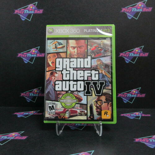 Grand Theft Auto IV - Xbox 360 PH Complete - Excellent