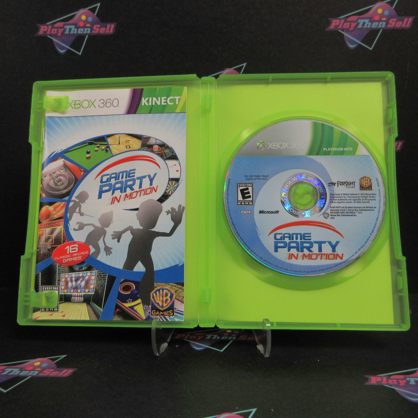 Game Party In Motion Xbox 360 PH Complete - Excellent
