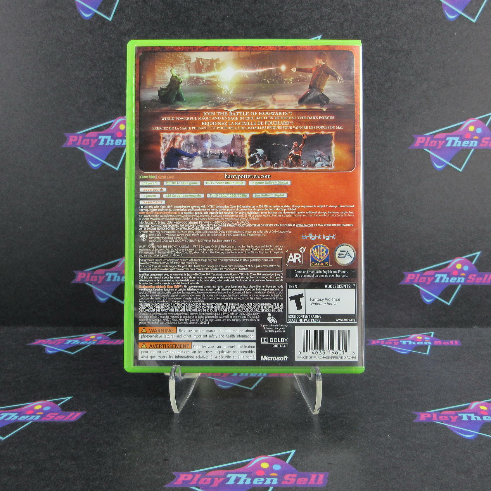 Harry Potter and The Deathly Hallows Part 2 Xbox 360 Complete - Excellent