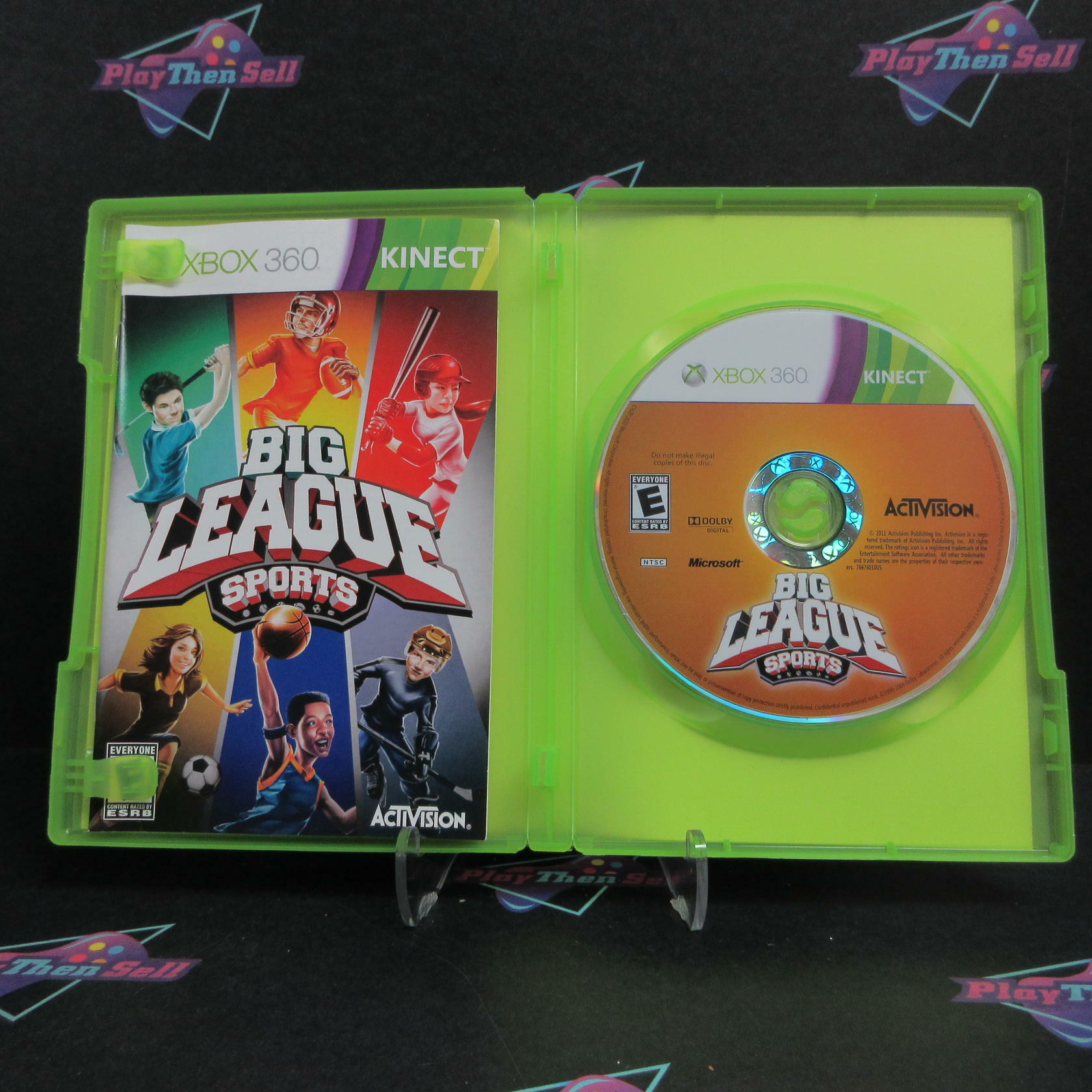 Big League Sports for Kinect Xbox 360 Complete - Excellent