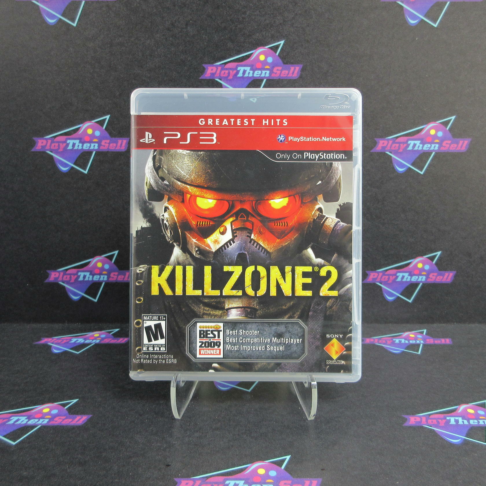 Killzone 2 PS3 PlayStation 3 Greatest Hits + Reg Card - Like New