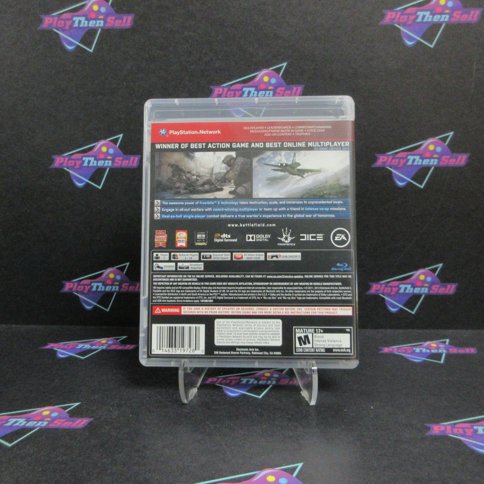 Battlefield 3 PS3 PlayStation 3 GH Complete - Excellent