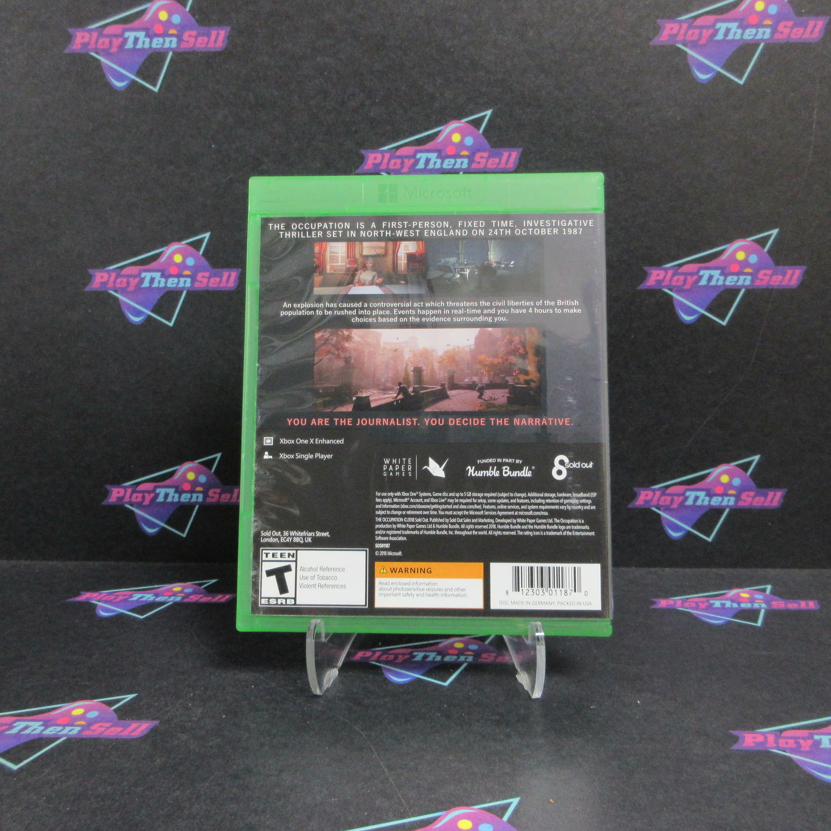 The Occupation Xbox One Complete - Refurbished