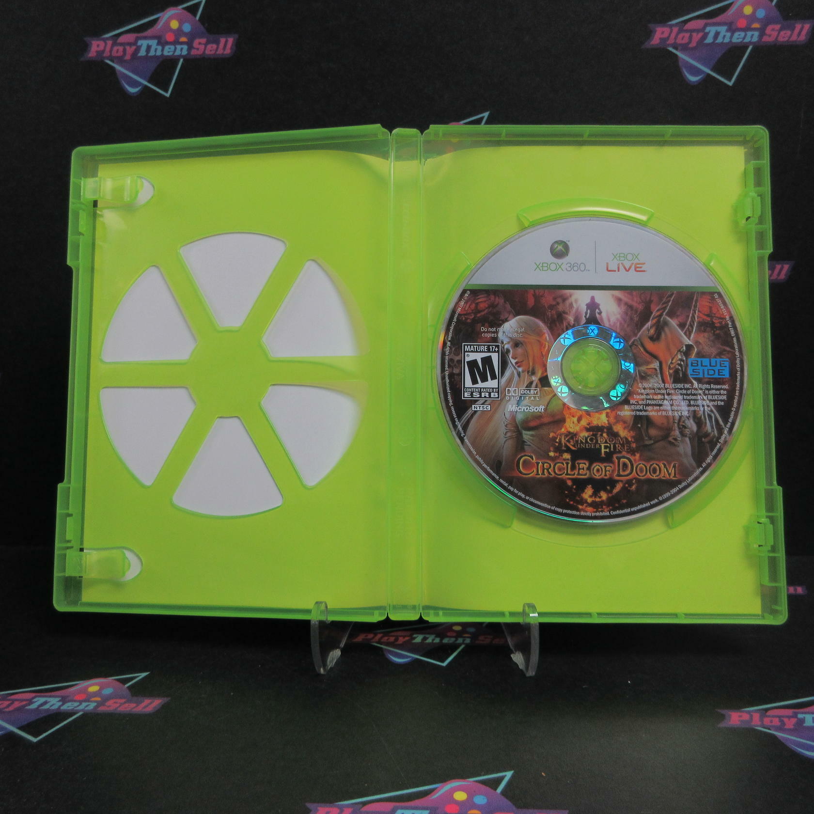 Kingdom Under Fire Circle of Doom - Xbox 360 AD/NM - Very Good