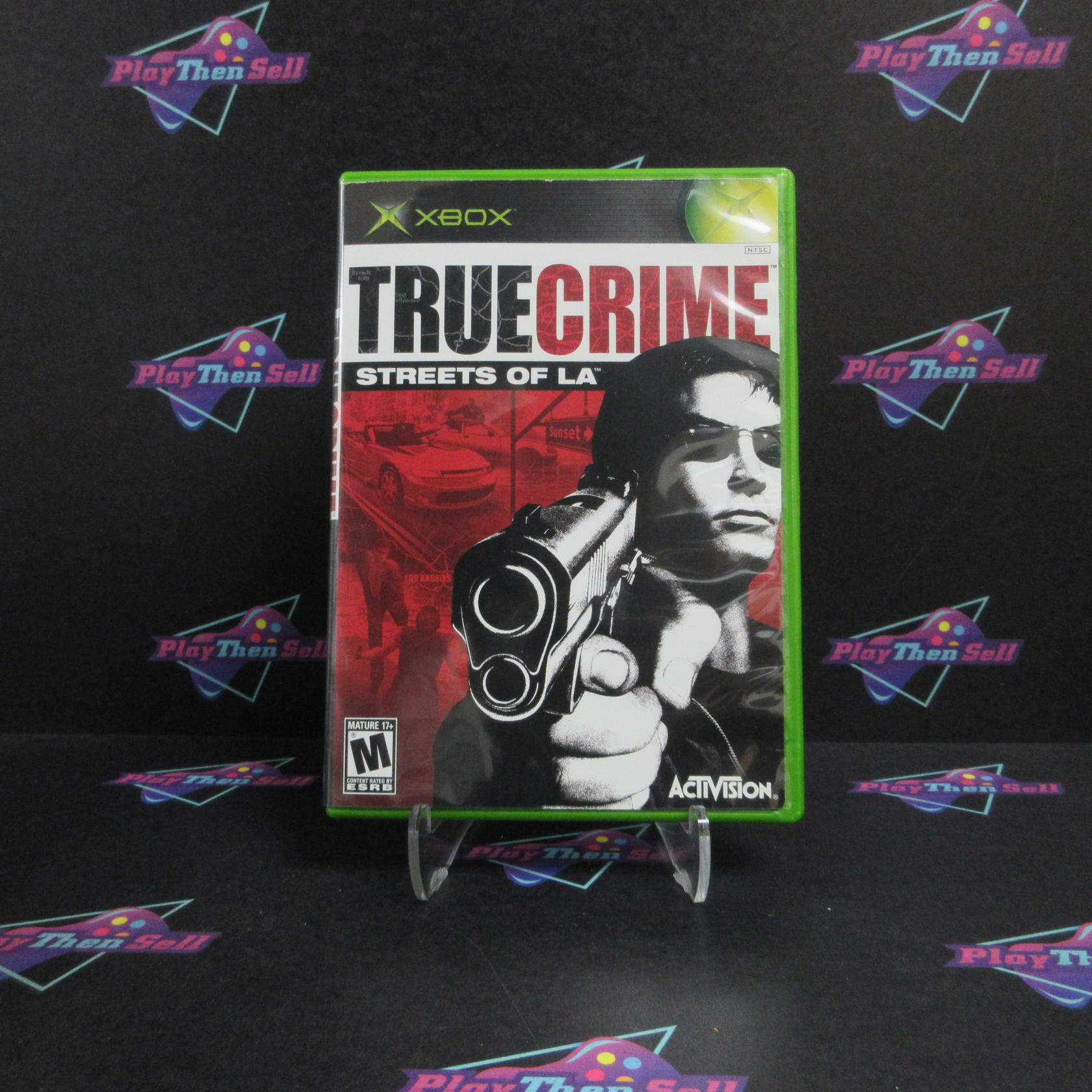 True Crime Streets of LA Xbox AD Complete CIB - Very Good