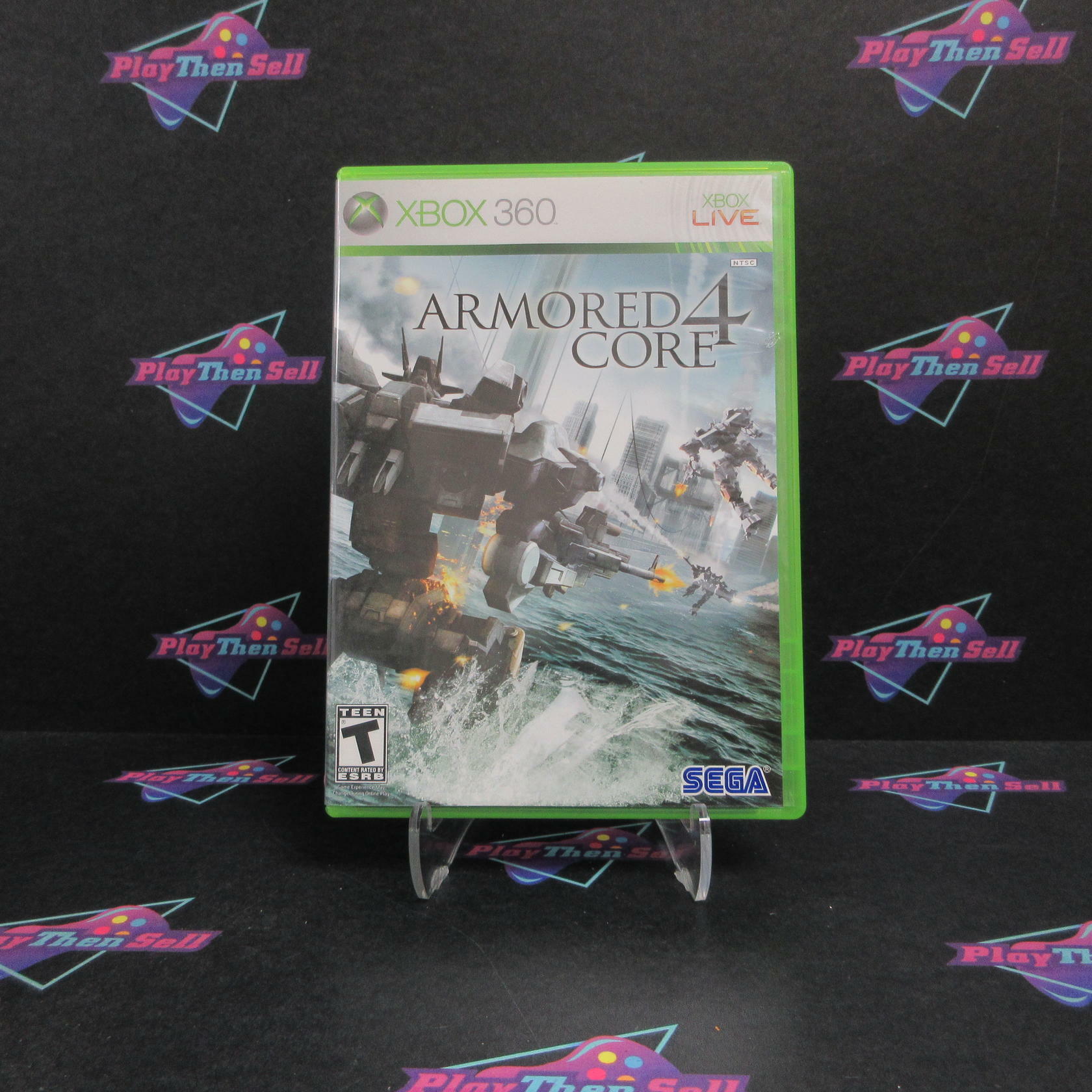 Armored Core 4 Xbox 360 MD Complete CIB - Very Good