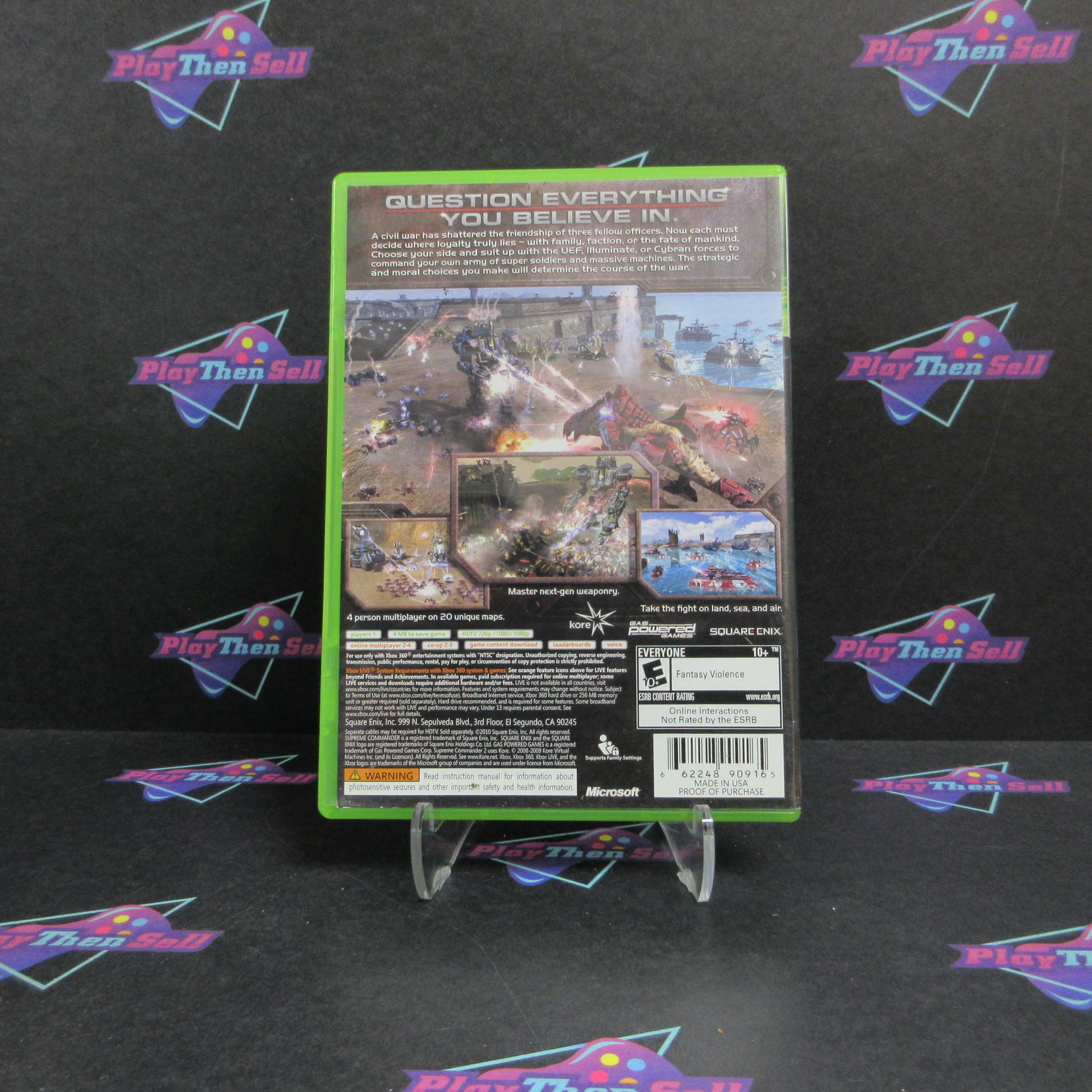 Supreme Commander 2 Xbox 360 AD/NM - Very Good