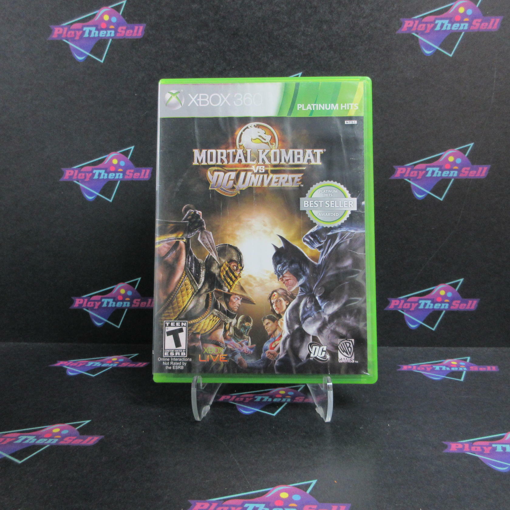 Mortal Kombat vs. DC Universe Xbox 360 PH AD Complete CIB - Very Good