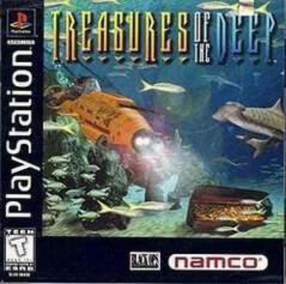 Treasures of Deep PS1 PlayStation 1 Complete - Excellent