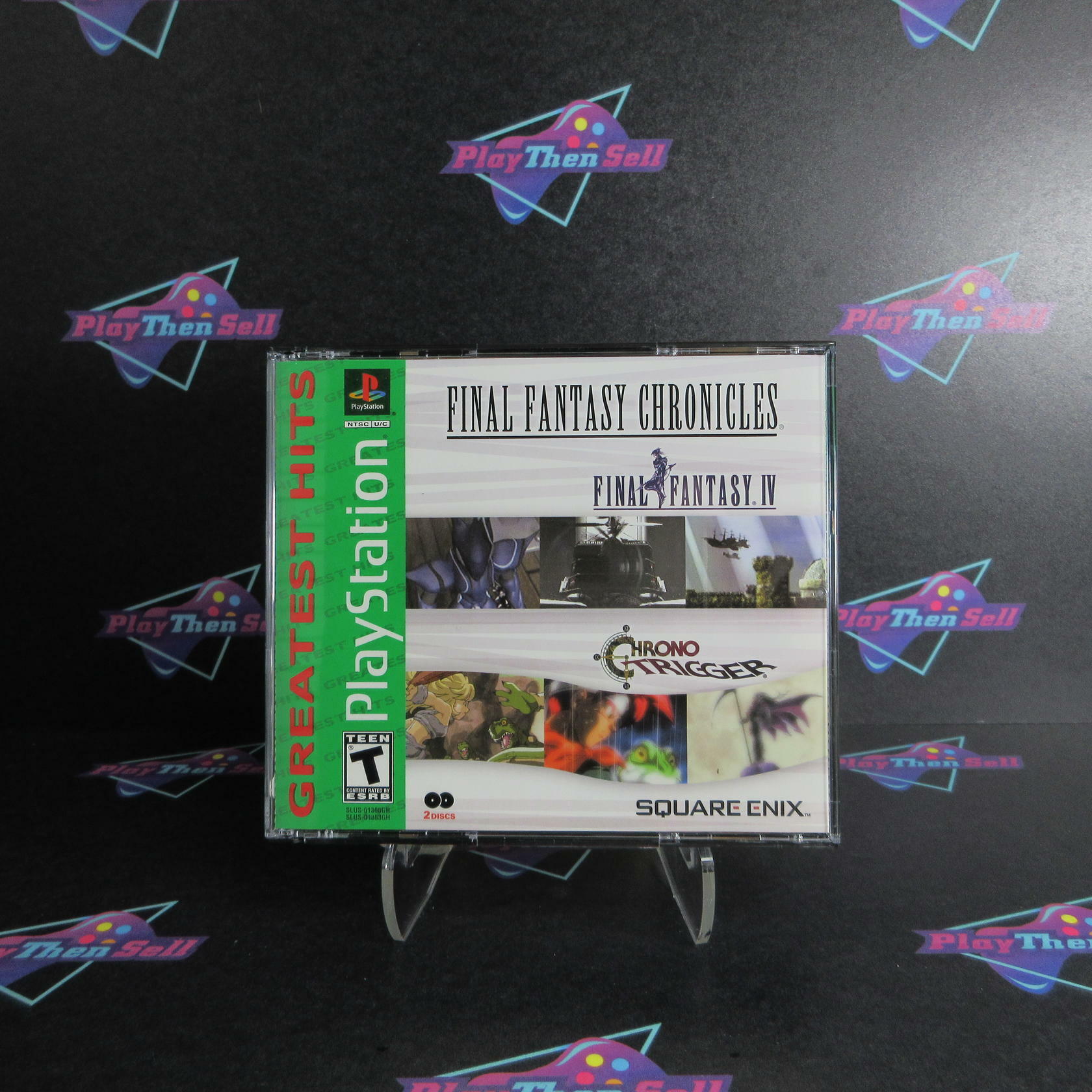 Final Fantasy Chronicles Chrono Trigger + Final Fantasy IV PS1 GH - Excellent