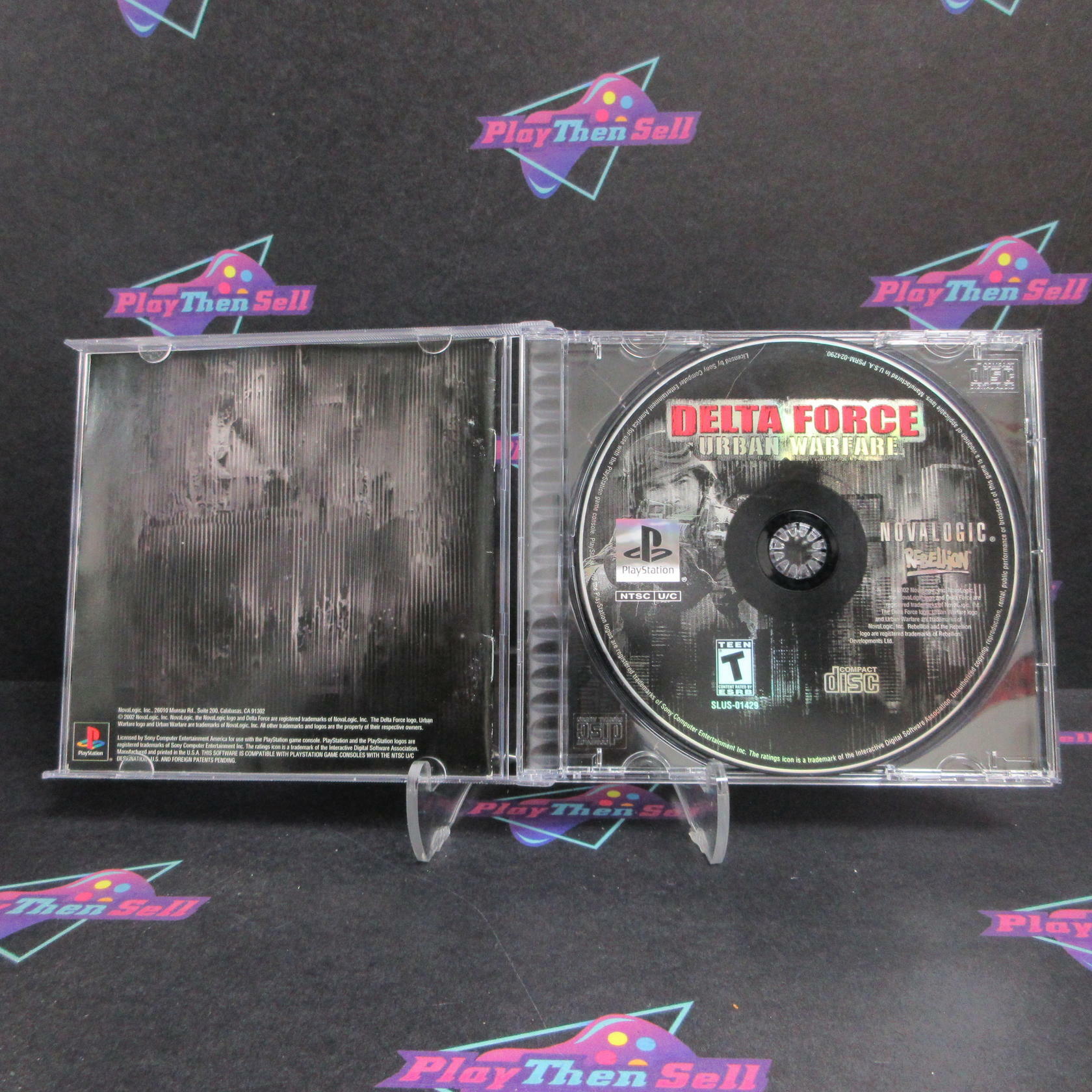 Delta Force Urban Warfare PS1 PlayStation 1 Complete - Excellent