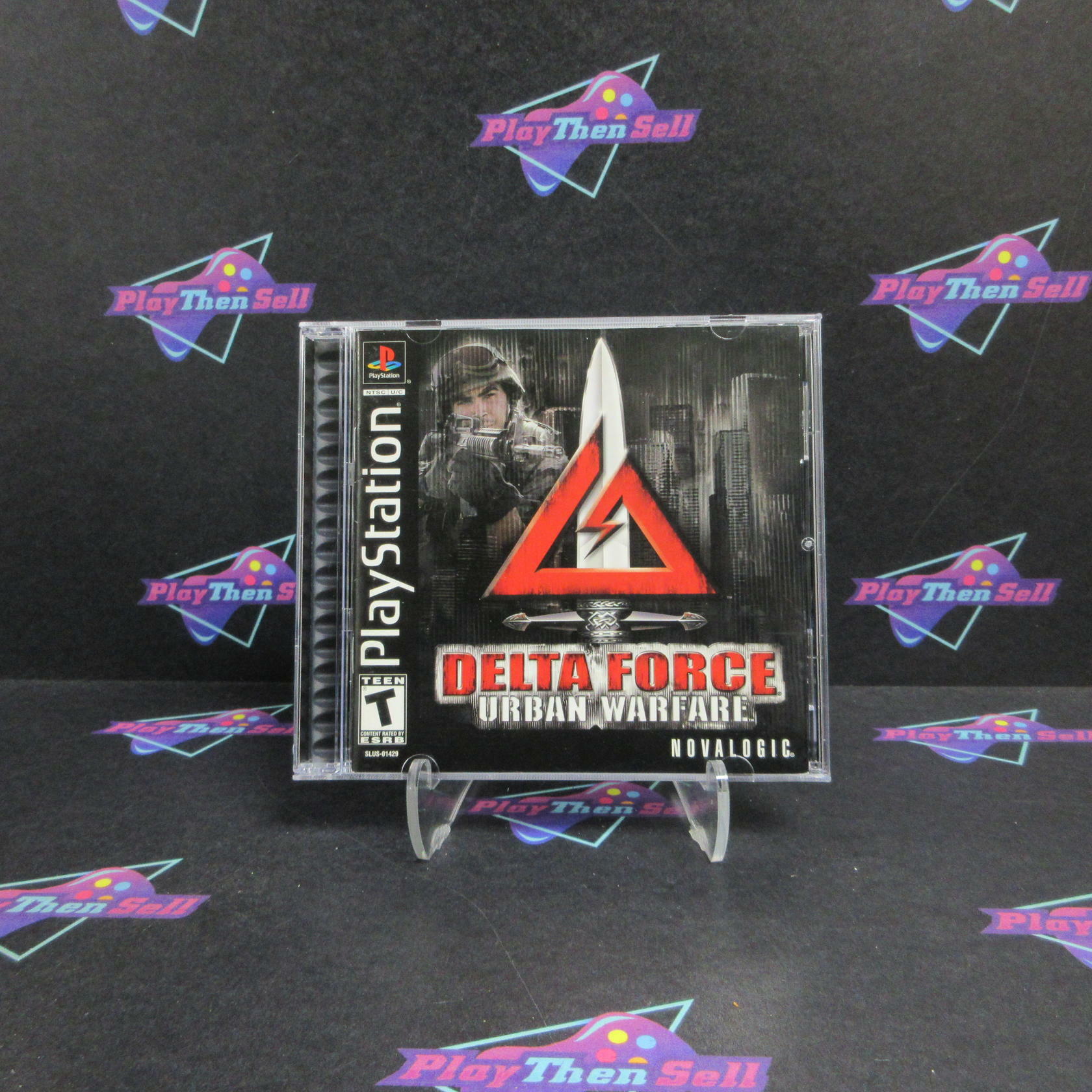 Delta Force Urban Warfare PS1 PlayStation 1 Complete - Excellent