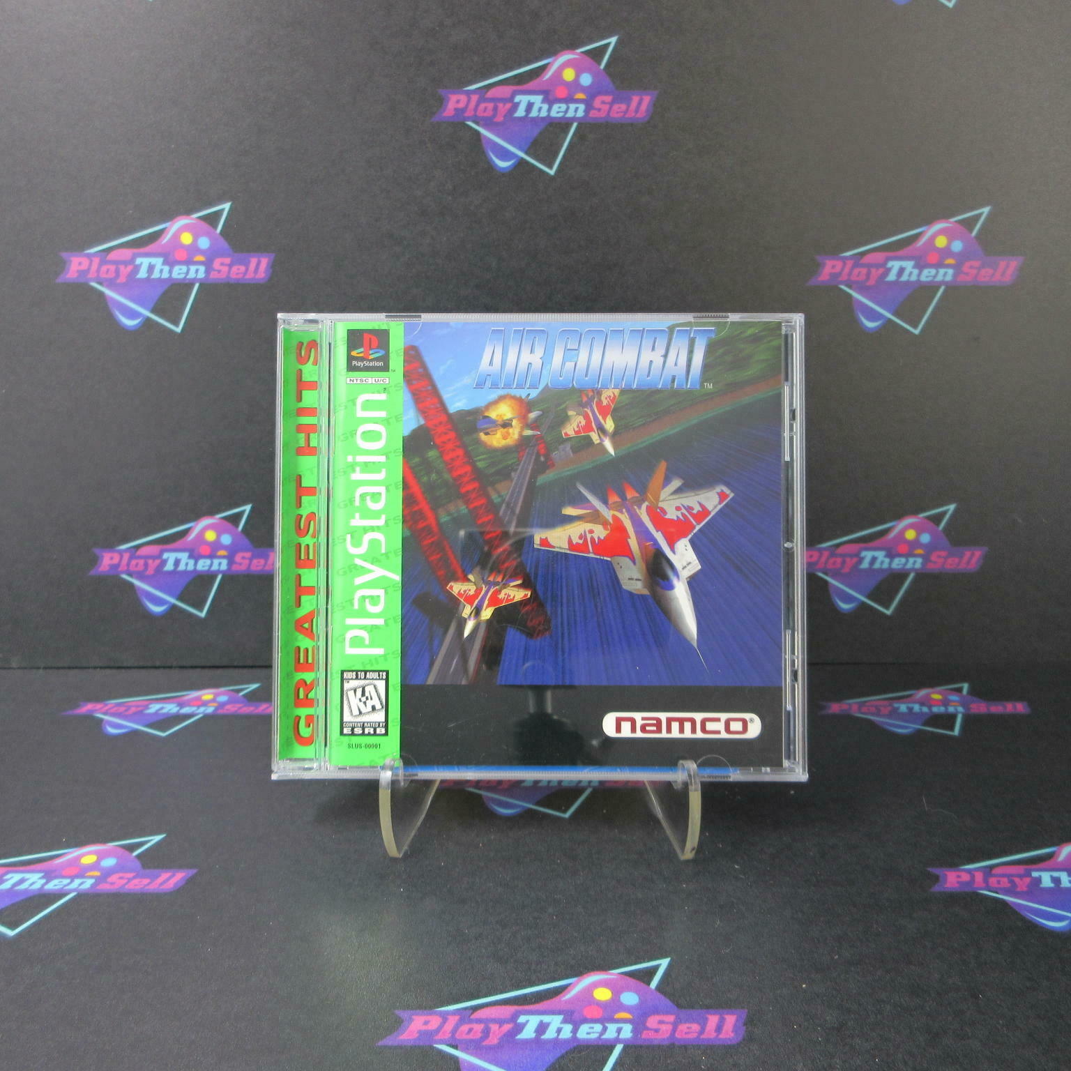 Air Combat PS1 PlayStation 1 GH + Reg Card Complete - Excellent