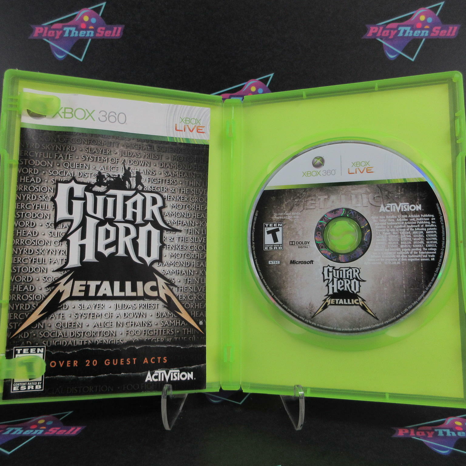 Guitar Hero Metallica Xbox 360 - Like New