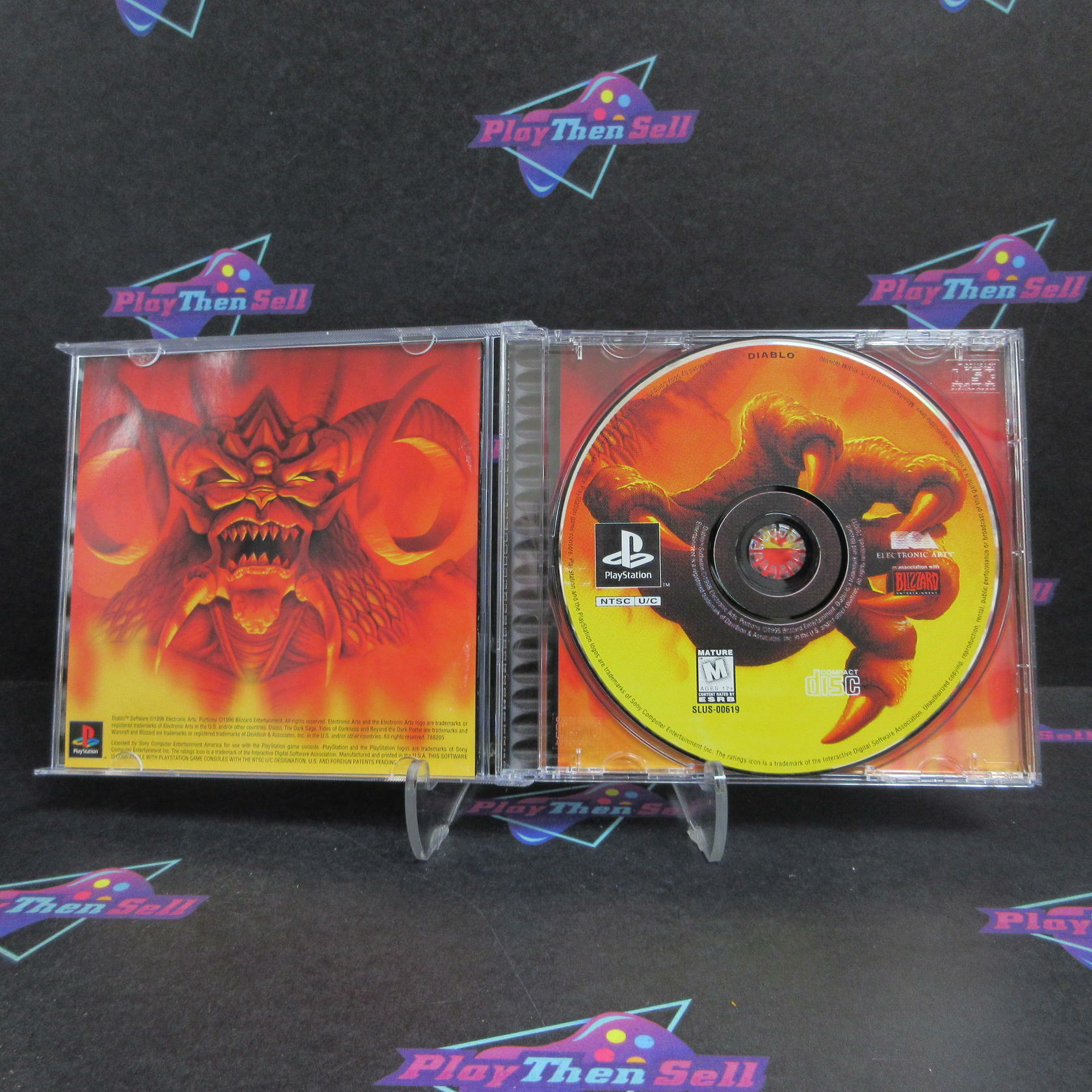 Diablo PS1 PlayStation 1 + Reg Card Complete - Excellent