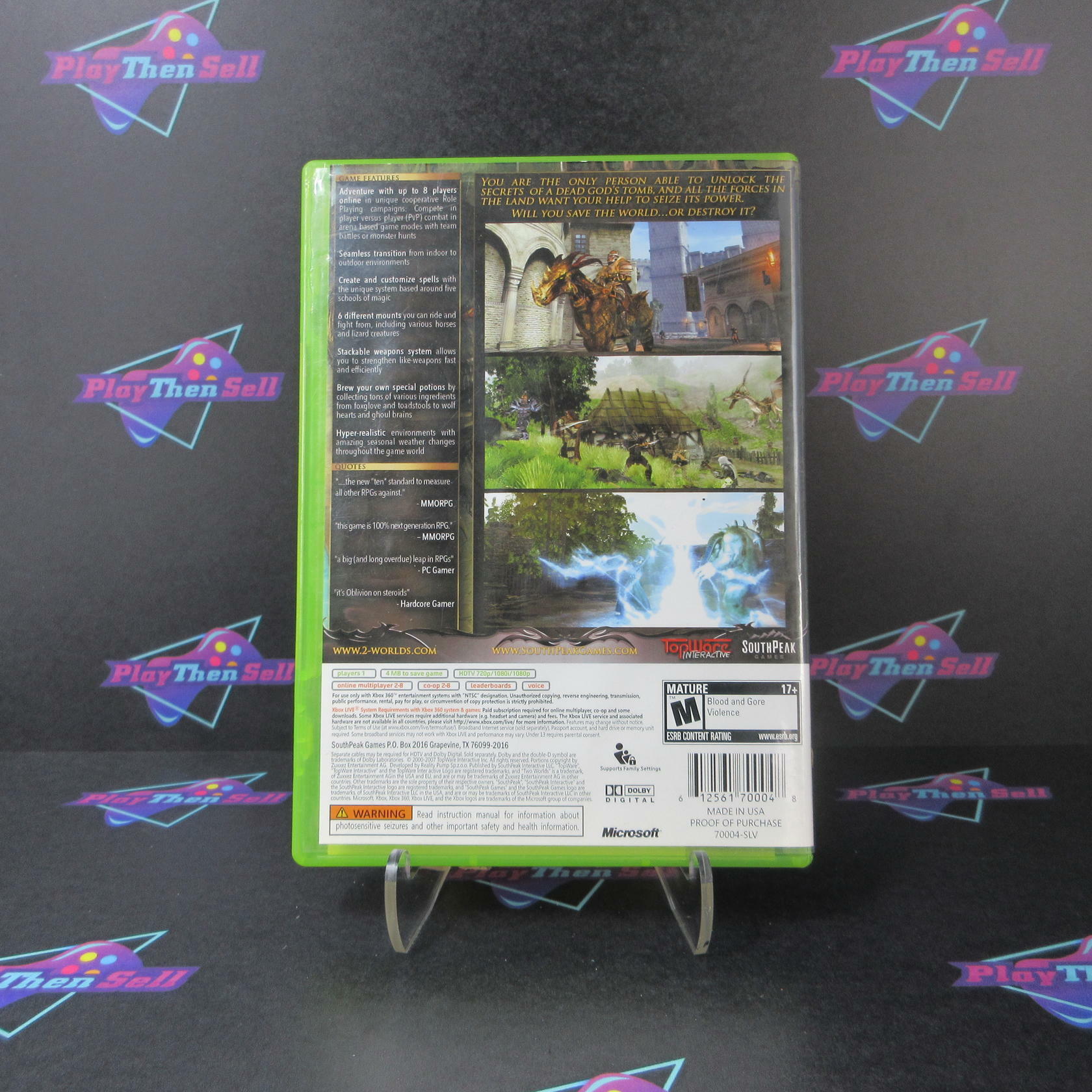 Two Worlds Xbox 360 Complete - Excellent