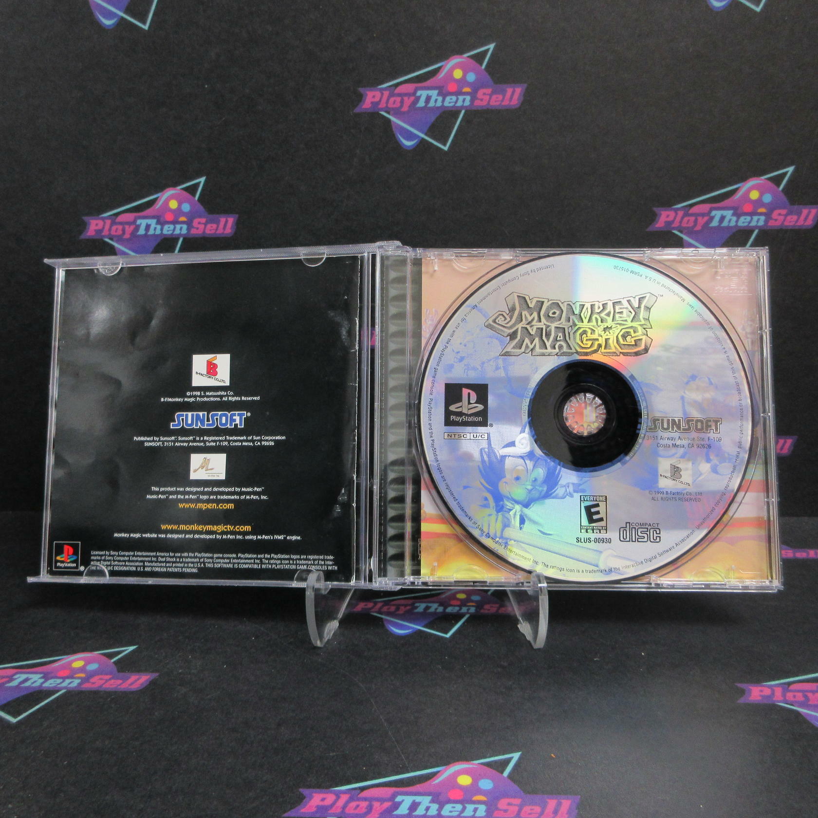 Monkey Magic PS1 PlayStation 1 Complete - Excellent