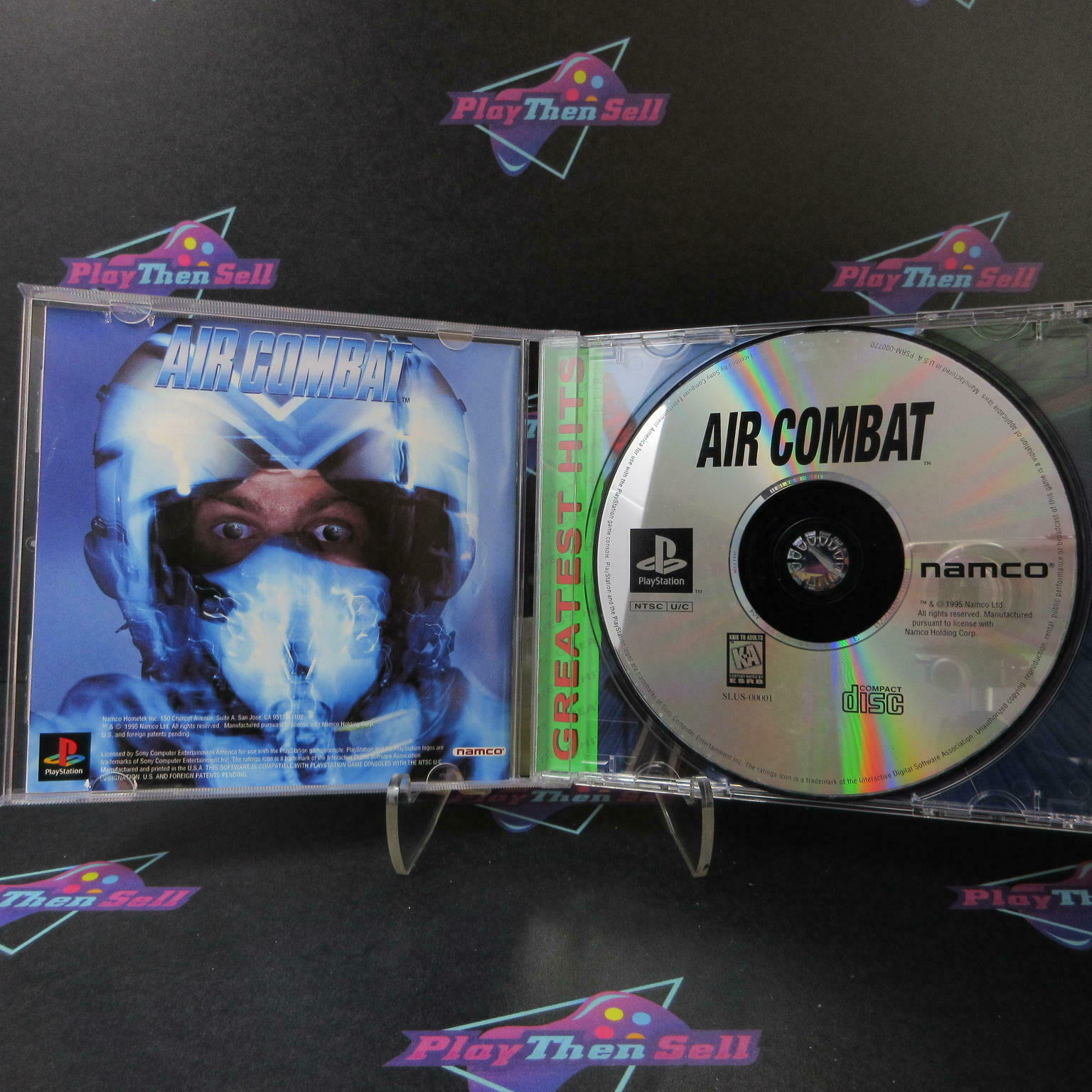 Air Combat PS1 PlayStation 1 GH + Reg Card Complete - Excellent