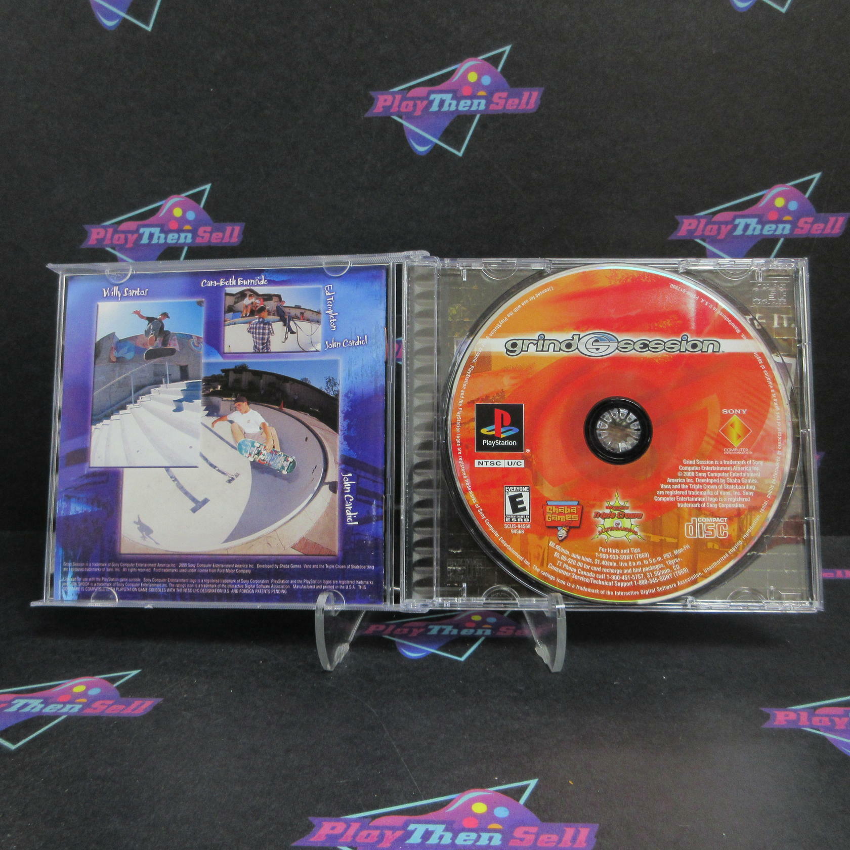 Grind Session PS1 PlayStation 1 Complete - Excellent