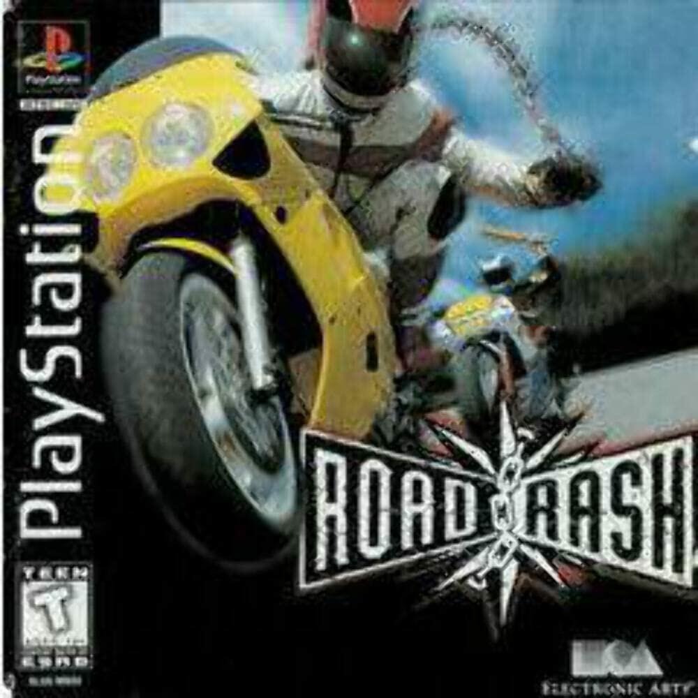 Road Rash PS1 PlayStation 1 Complete - Excellent