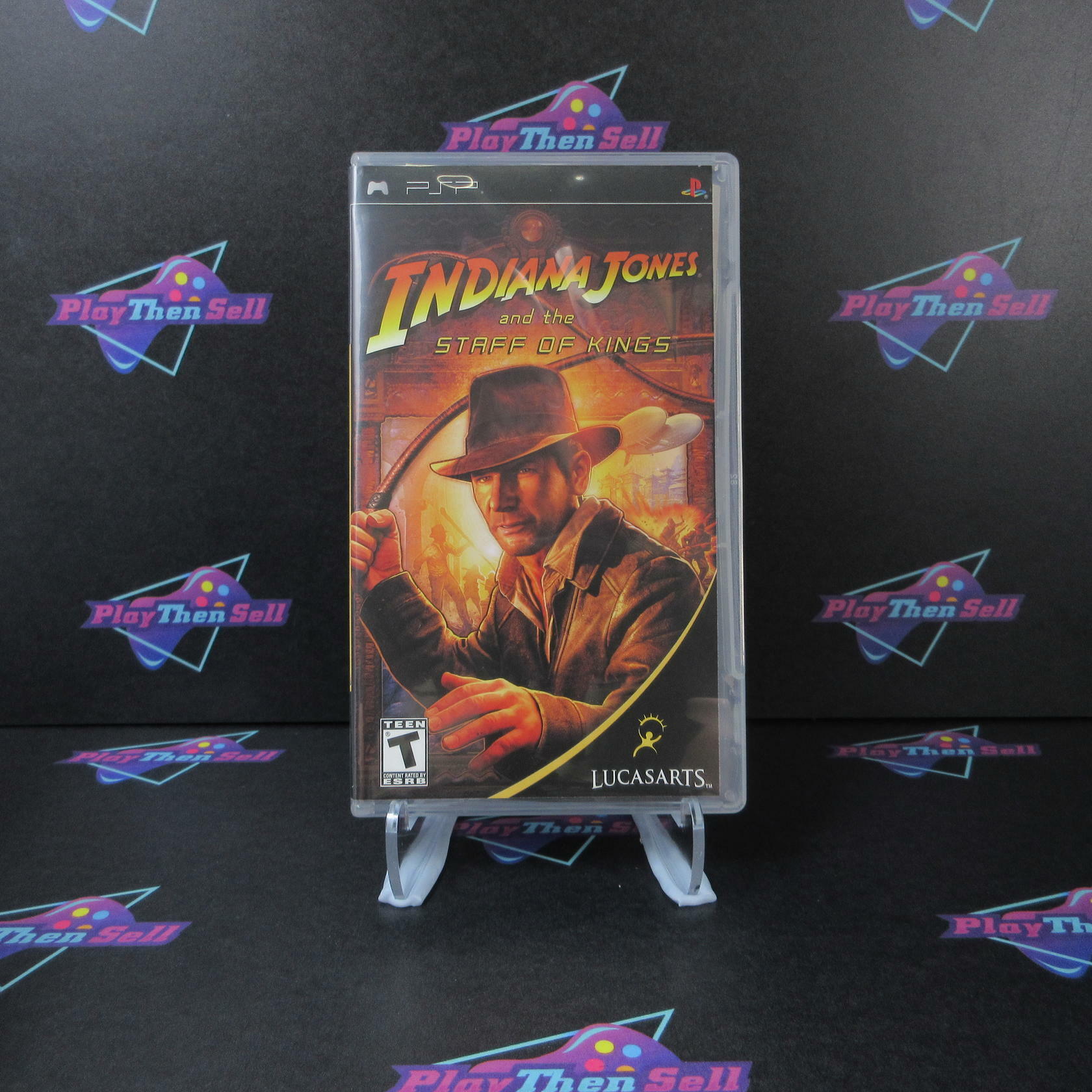 Indiana Jones and the Staff of Kings Sony PSP Complete - Refurbished