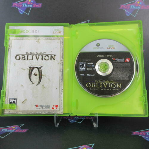 The Elder Scrolls IV Oblivion GOTY Xbox 360 Complete - Refurbished