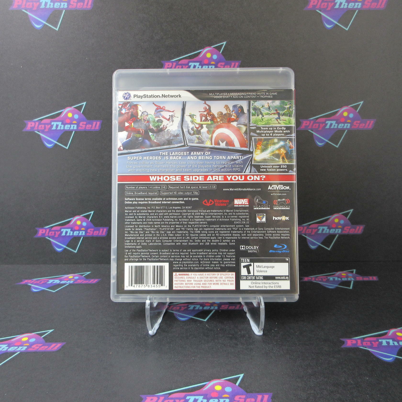 Marvel Ultimate Alliance 2 PS3 PlayStation 3 Complete - Refurbished