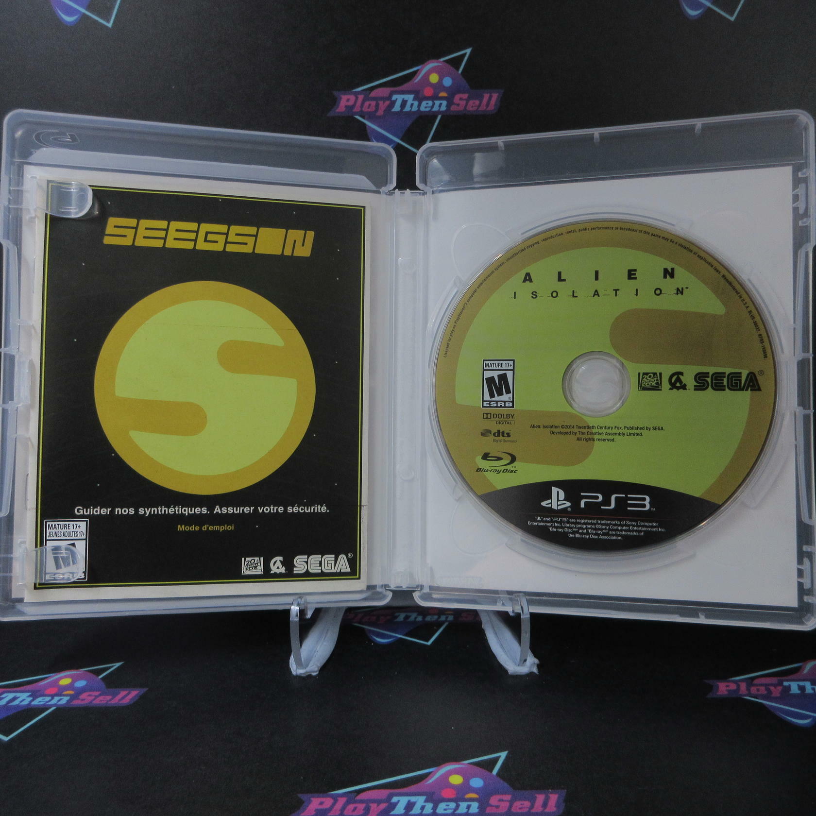 Alien Isolation Nostromo Edition PS3 PlayStation 3 Complete - Refurbished