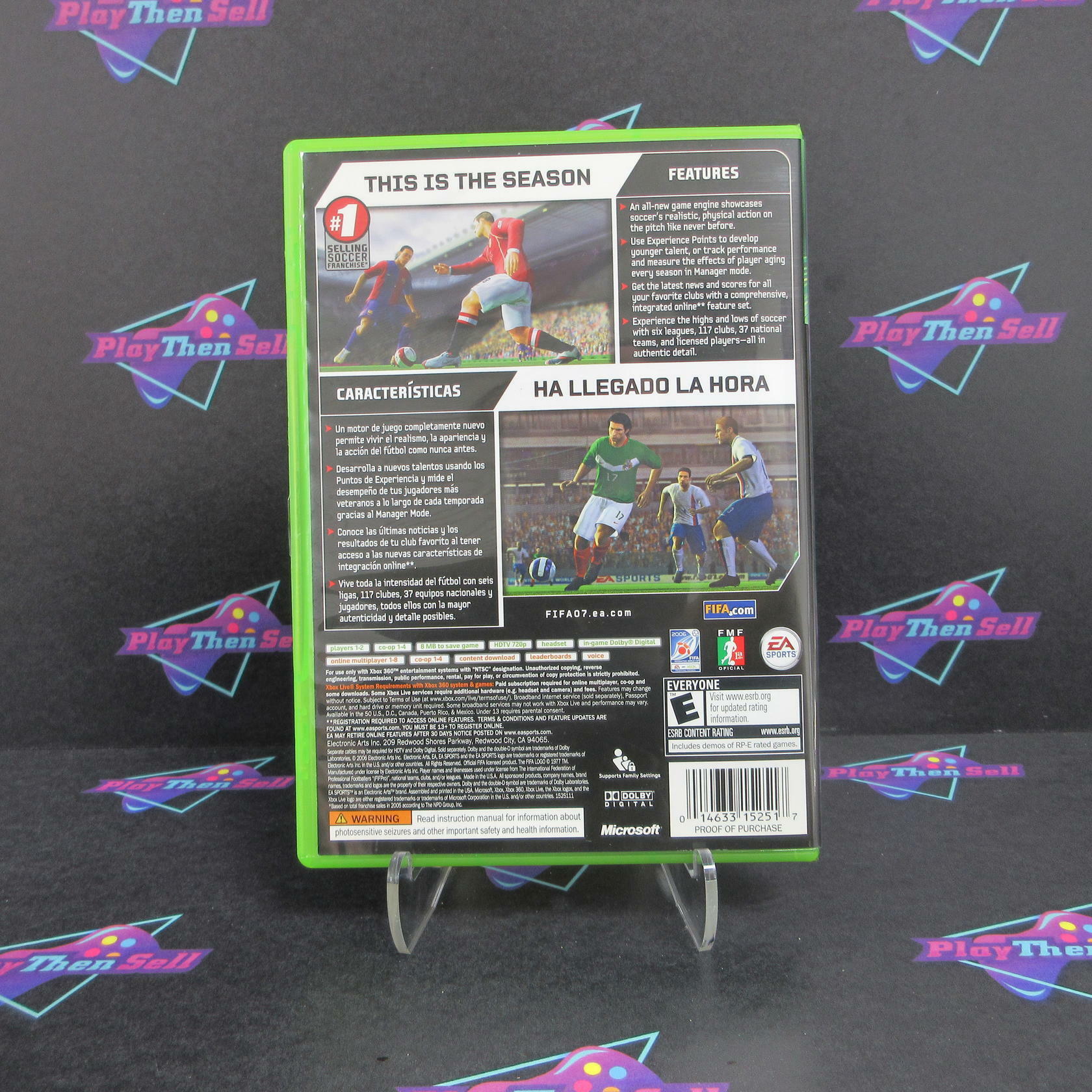 FIFA Soccer 07 Xbox 360 Complete - Refurbished