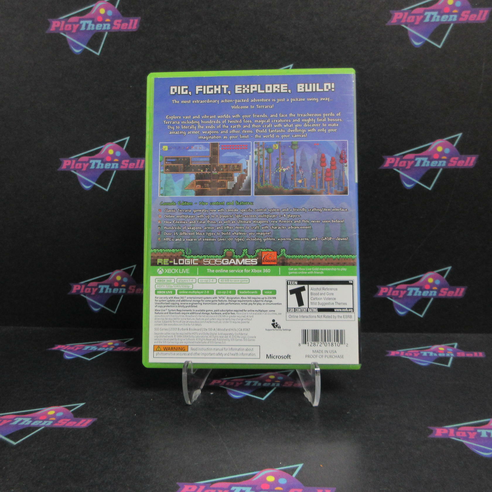 Terraria Xbox 360 PH Complete - Refurbished