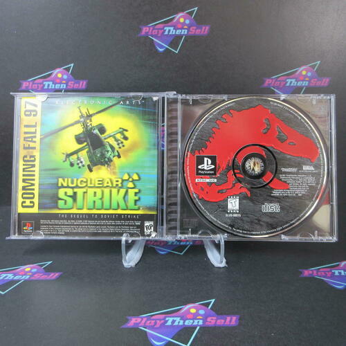 Jurassic Park Lost World PS1 PlayStation 1 MD Complete CIB - Very Good