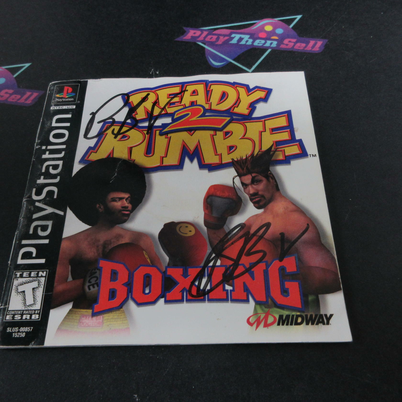 Ready 2 Rumble Boxing PS1 PlayStation 1 DD/MD + Reg Card Complete CIB - Very Good