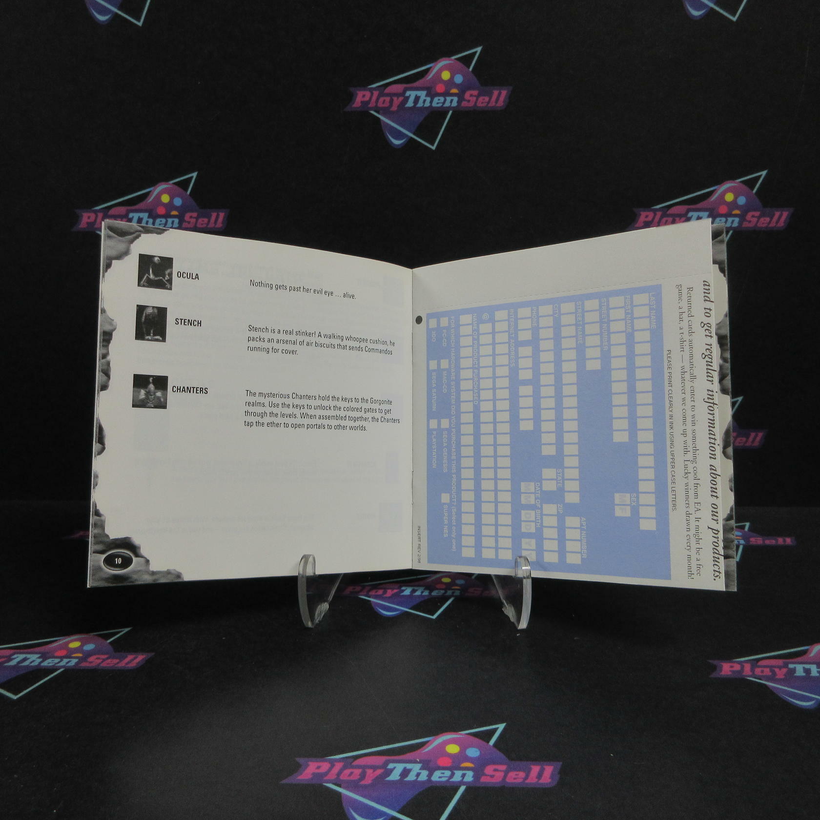 Small Soldiers PS1 PlayStation 1 MD + Reg Card Complete CIB - Very Good