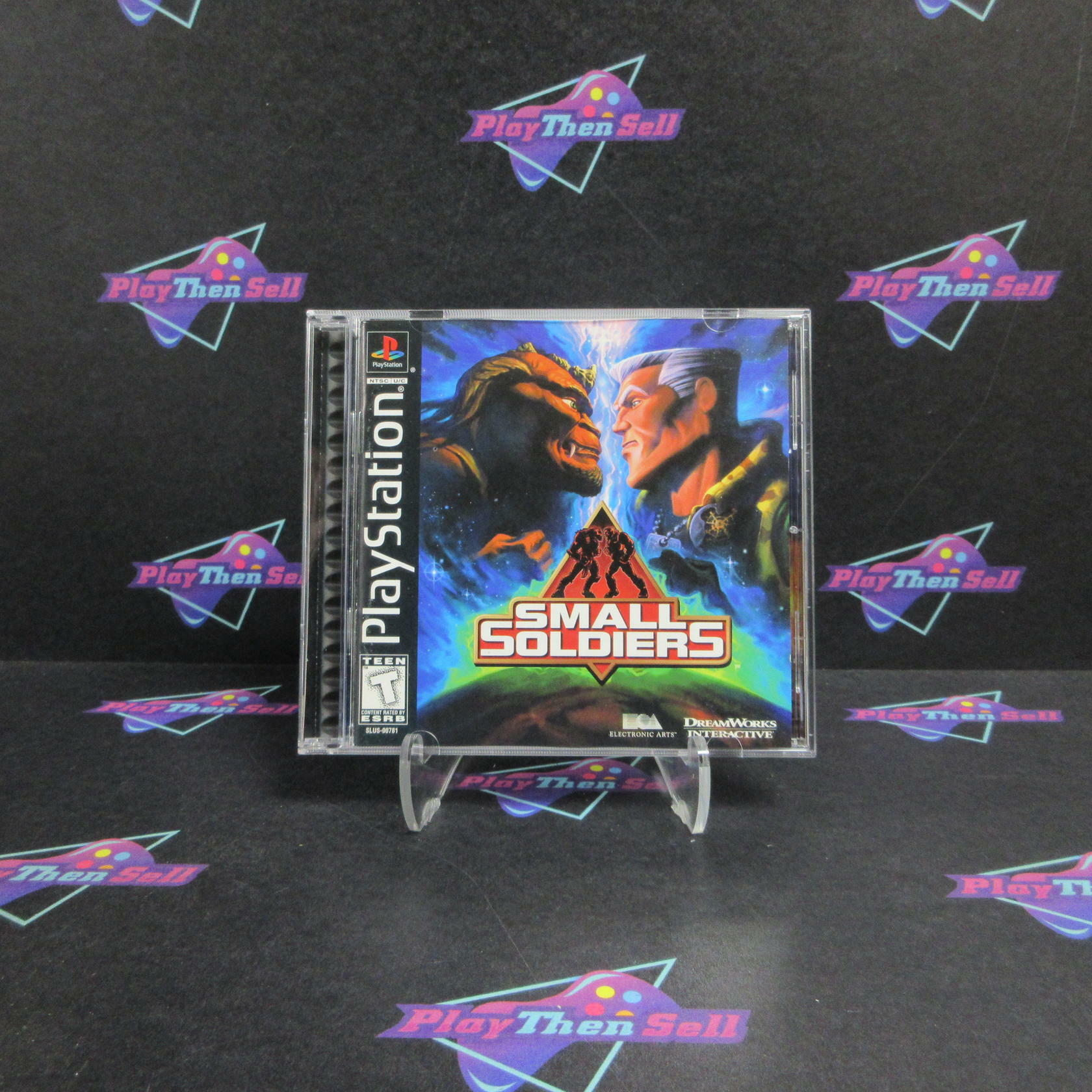 Small Soldiers PS1 PlayStation 1 MD + Reg Card Complete CIB - Very Good