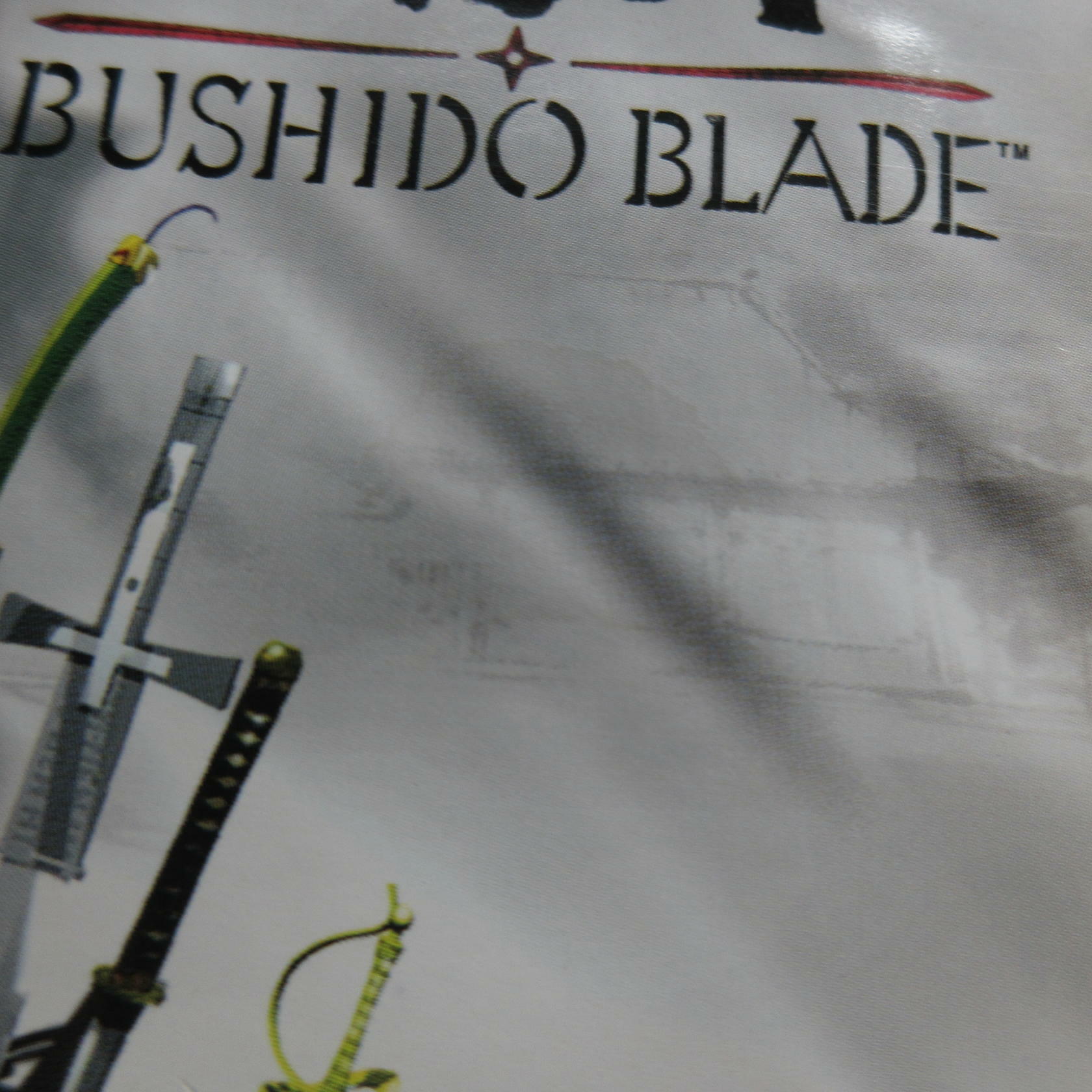 Bushido Blade PS1 PlayStation 1 MD Complete CIB - Very Good