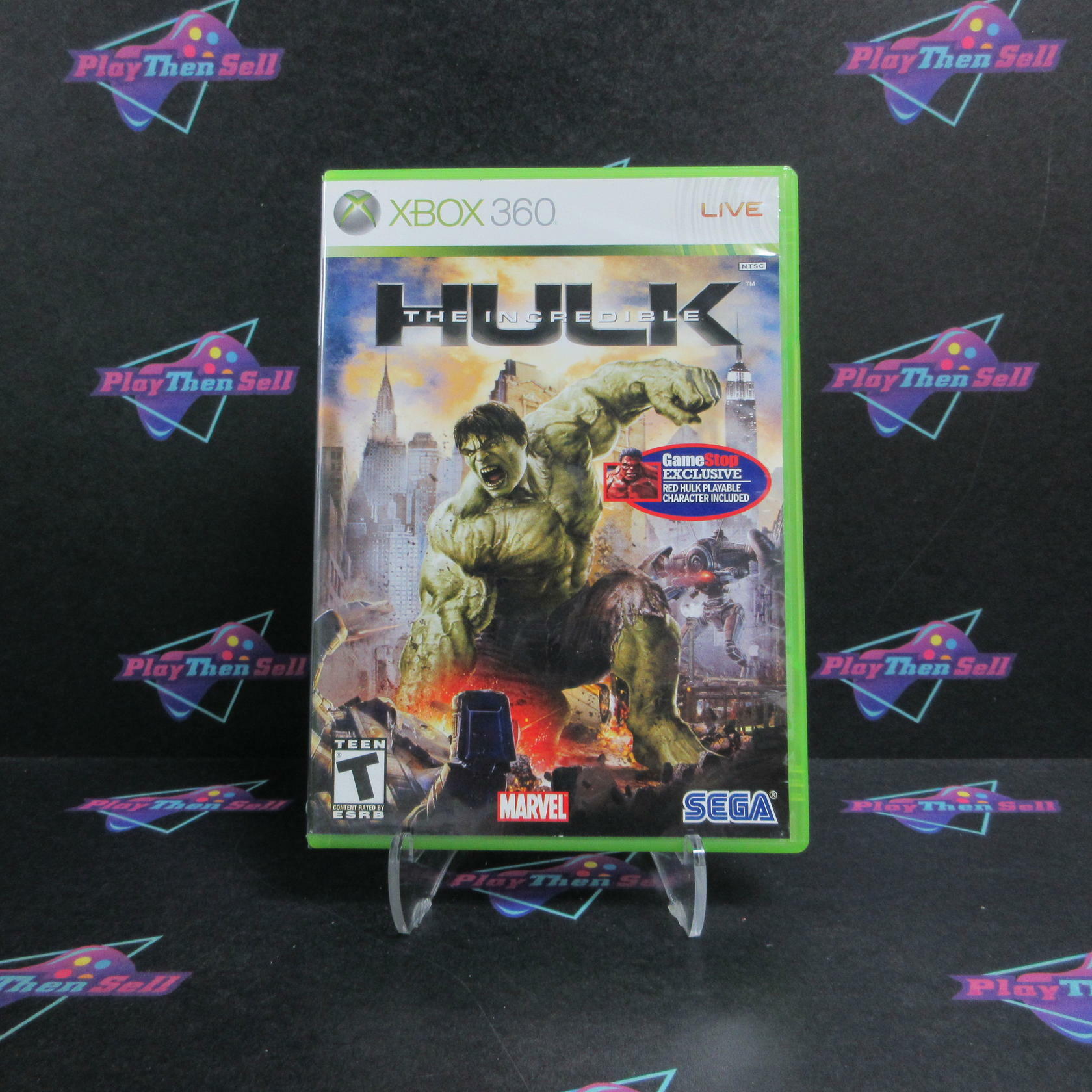 The Incredible Hulk GameStop Exclusive Xbox 360 - Very Good