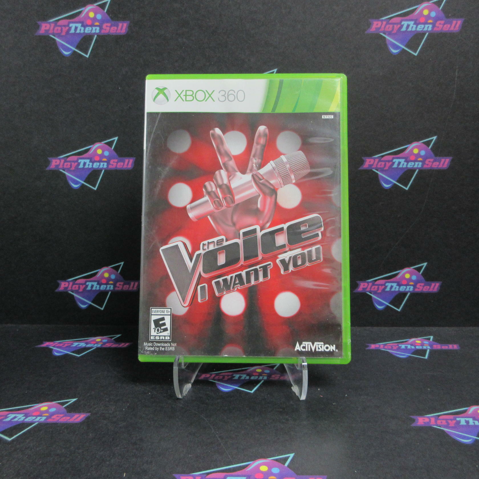 The Voice I Want You Xbox 360 AD Complete CIB - Very Good